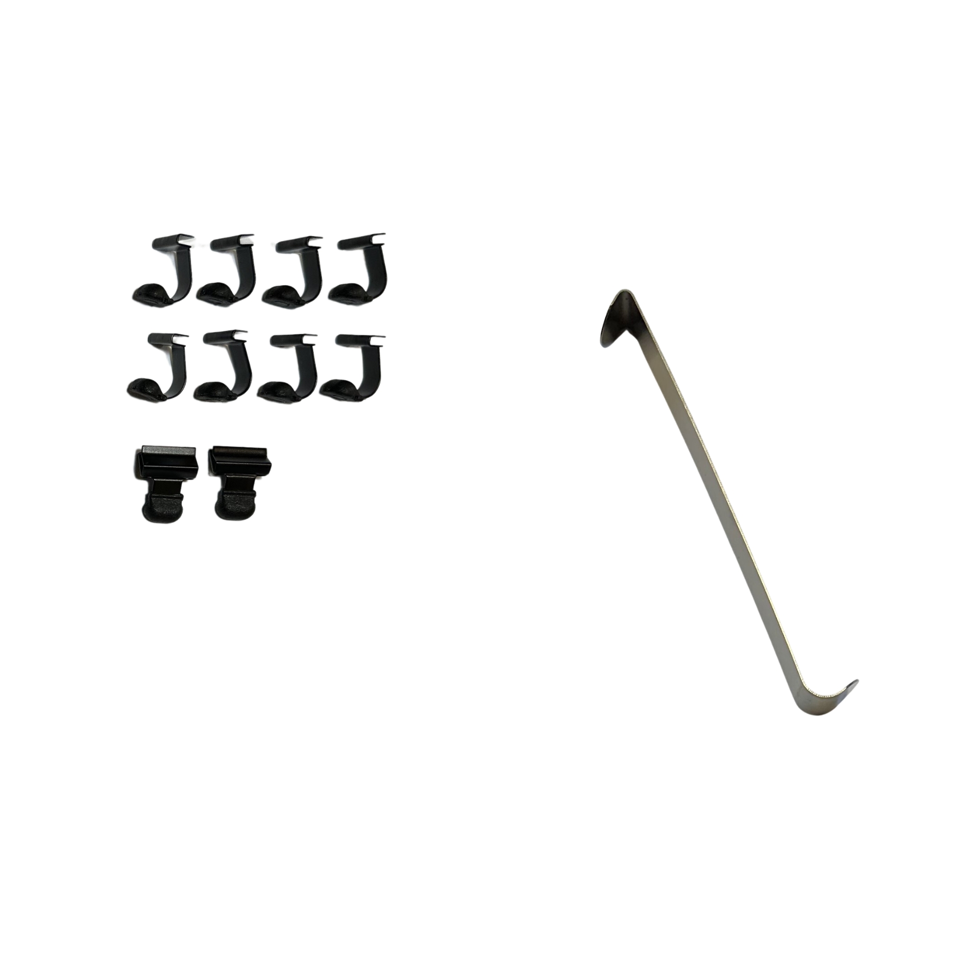 a holder set with installation aid for vw touran