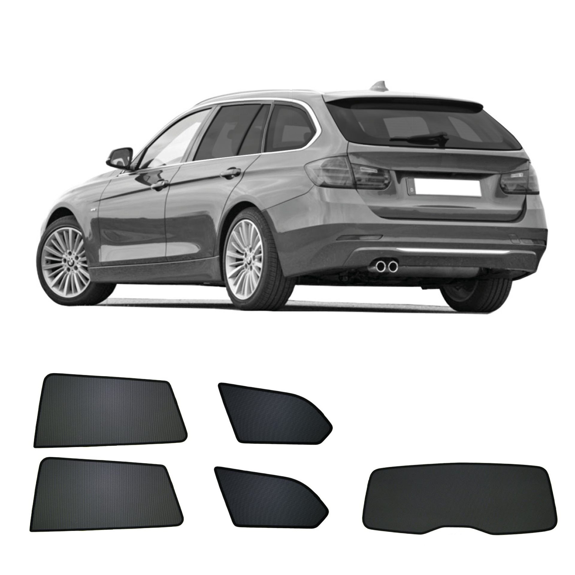 ein 3er BMW Touring mit einem ABC Set