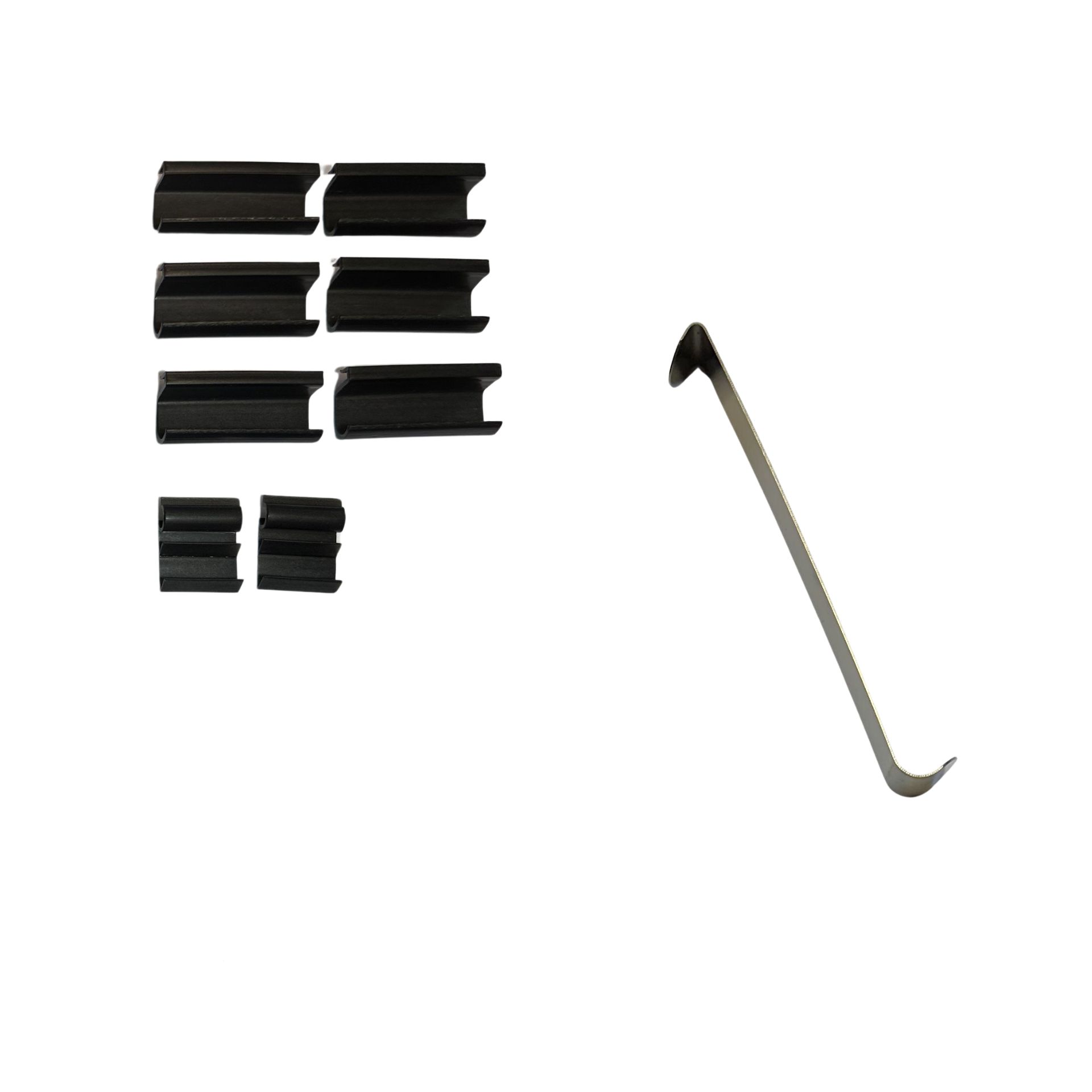 a holder set with installation aid for opel mokka B