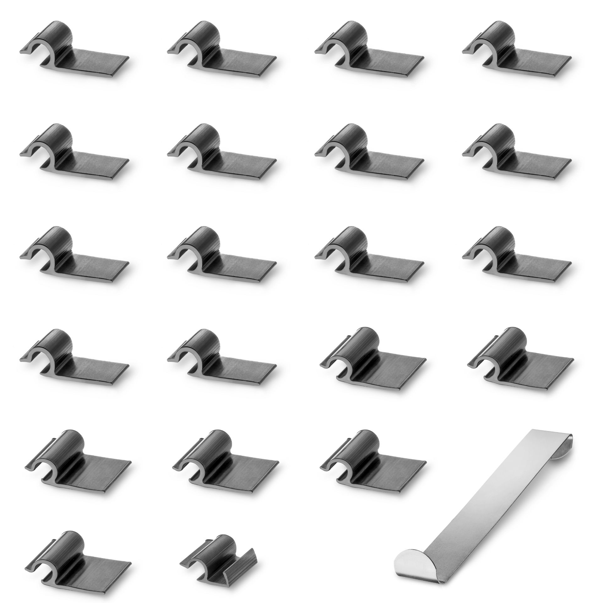 a holder set with installation aid for VW Caddy 5 Maxi