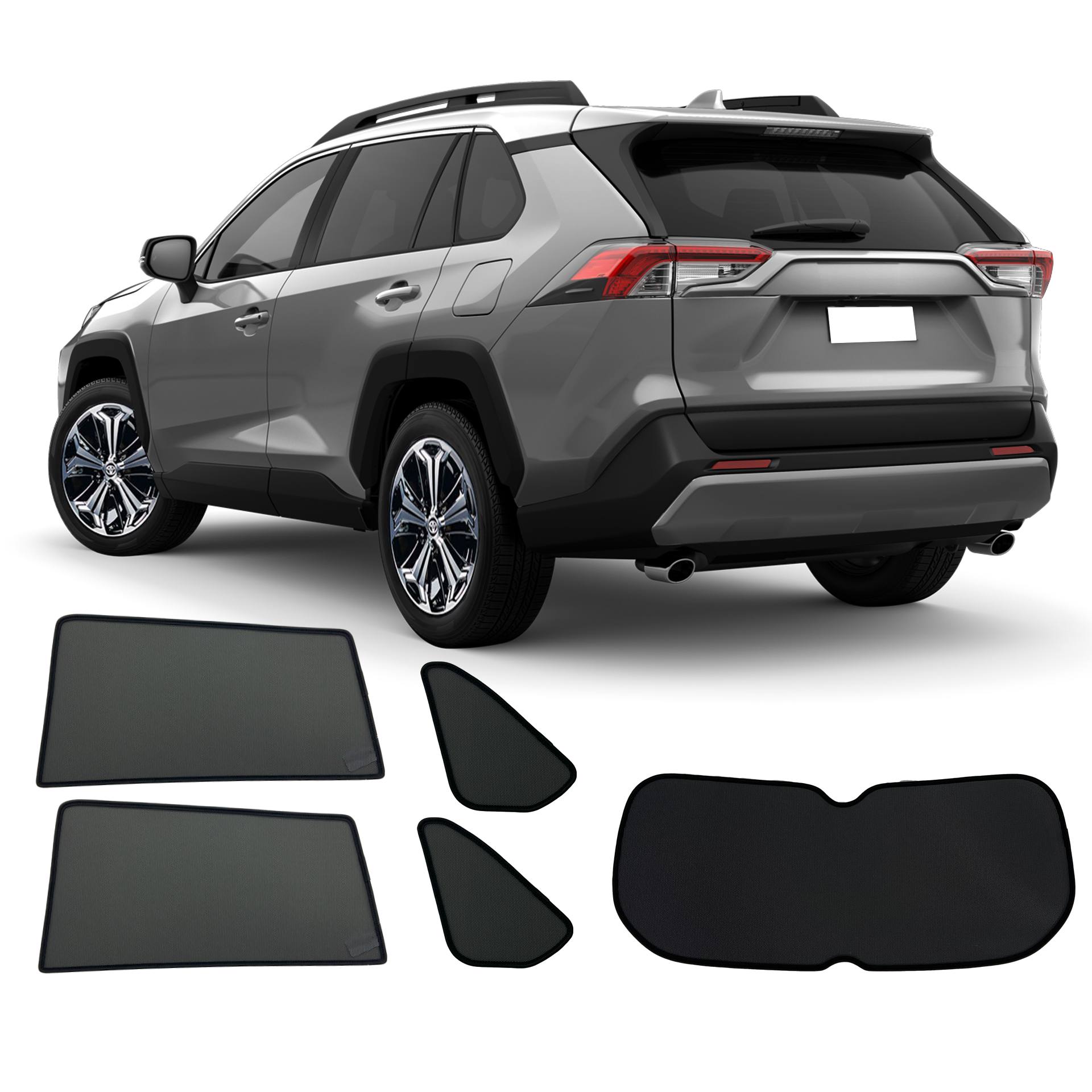 a Toyota RAV4 with an ABC set