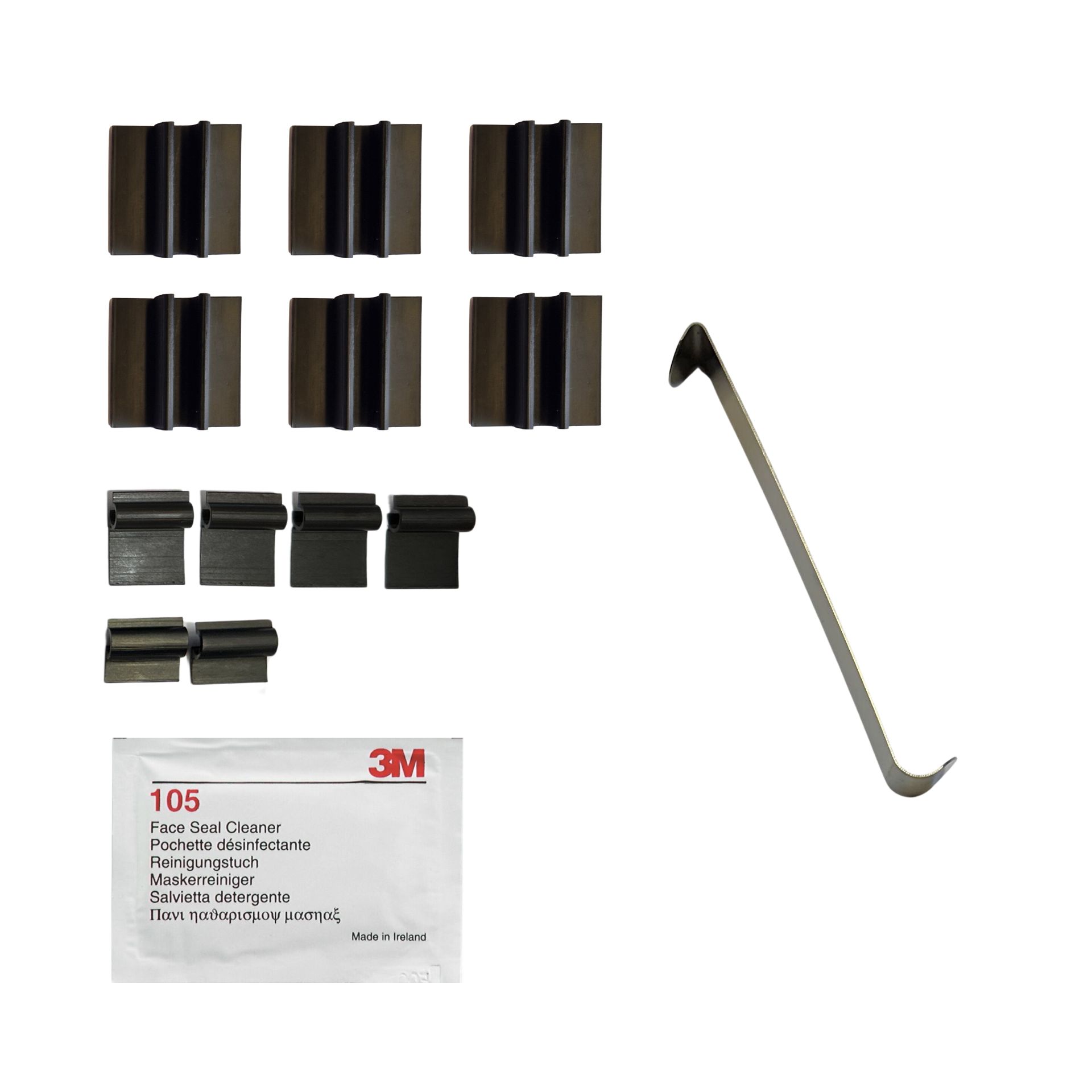 ein Halterset mit Einbauhilfe für Mercedes GLC