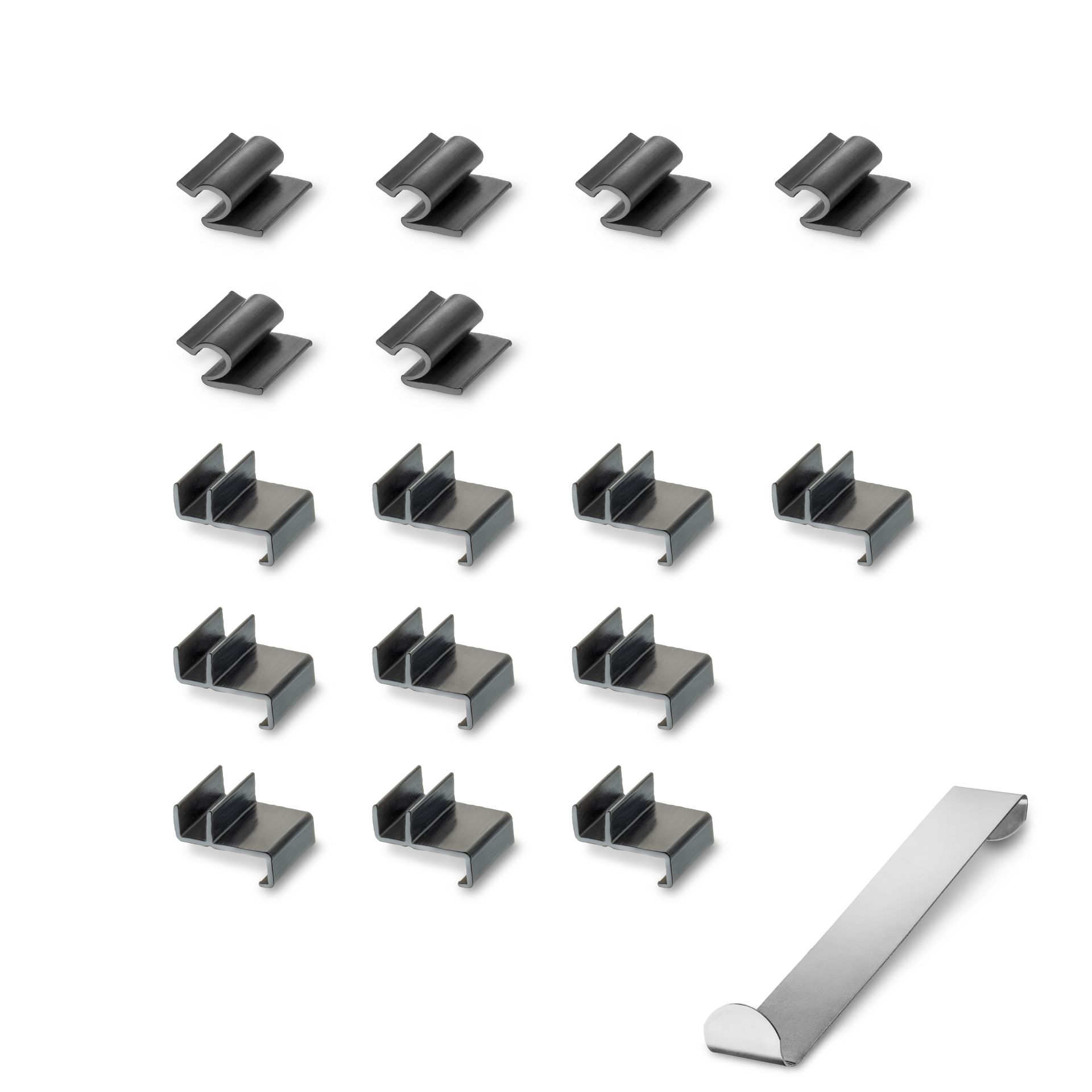 ein Halterset mit Einbauhilfe für Mercedes V Klasse lang