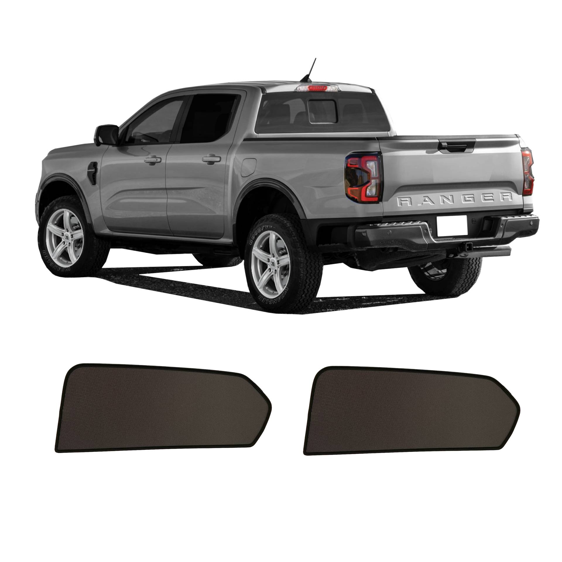 a Ford Ranger Pick Up with an A set