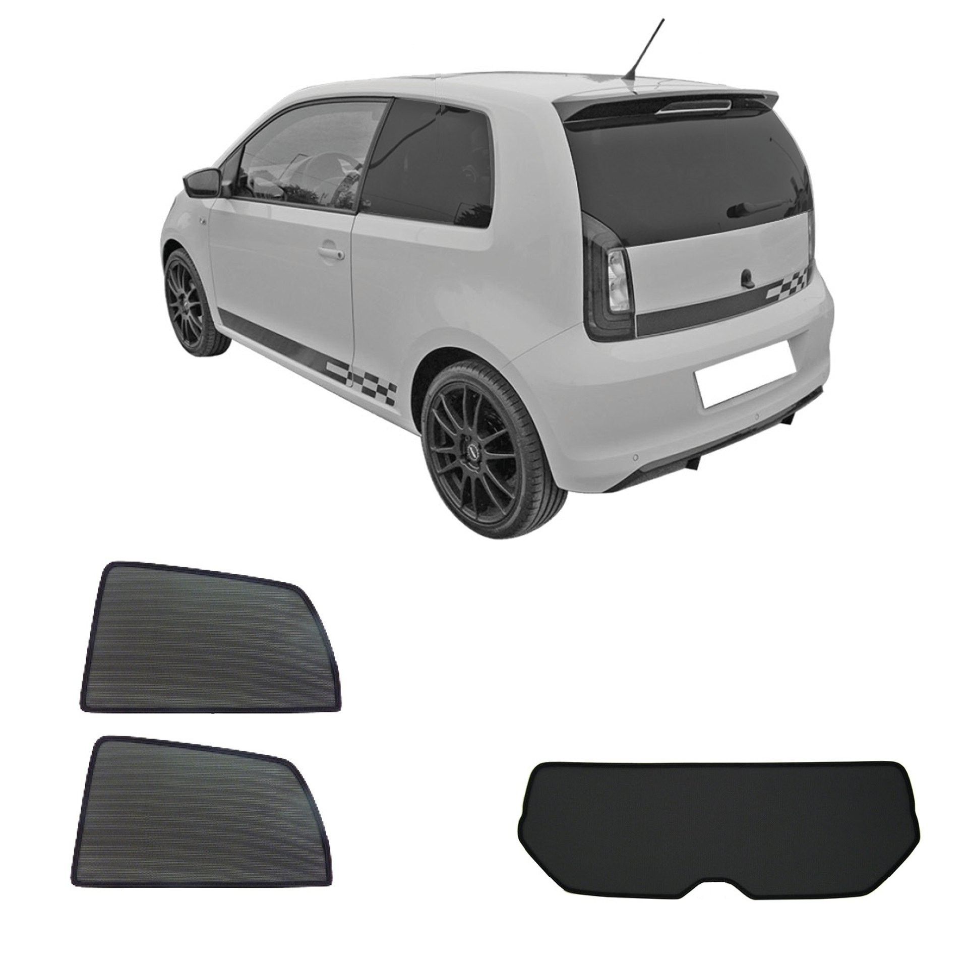 Skoda Citigo / Seat Mii 3-Türer Sonnenschutz Sonniboy 2012-2020