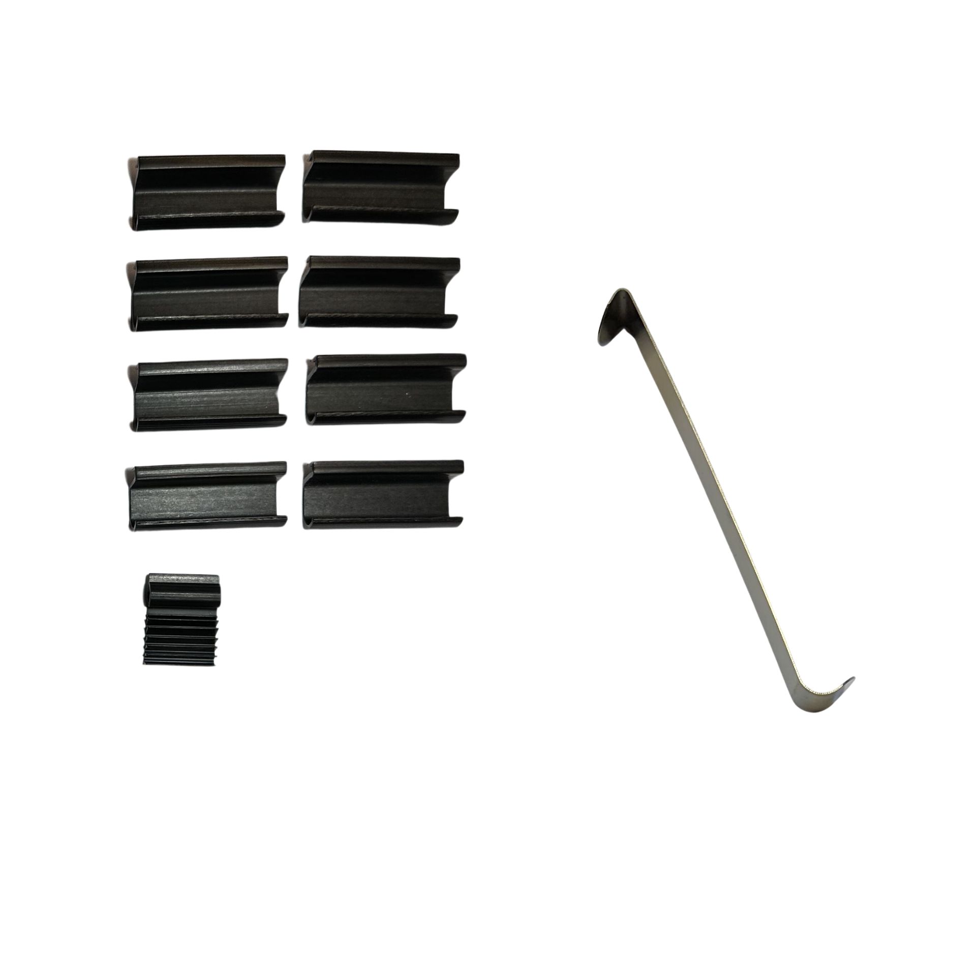 a holder set with installation aid for Opel Corsa e