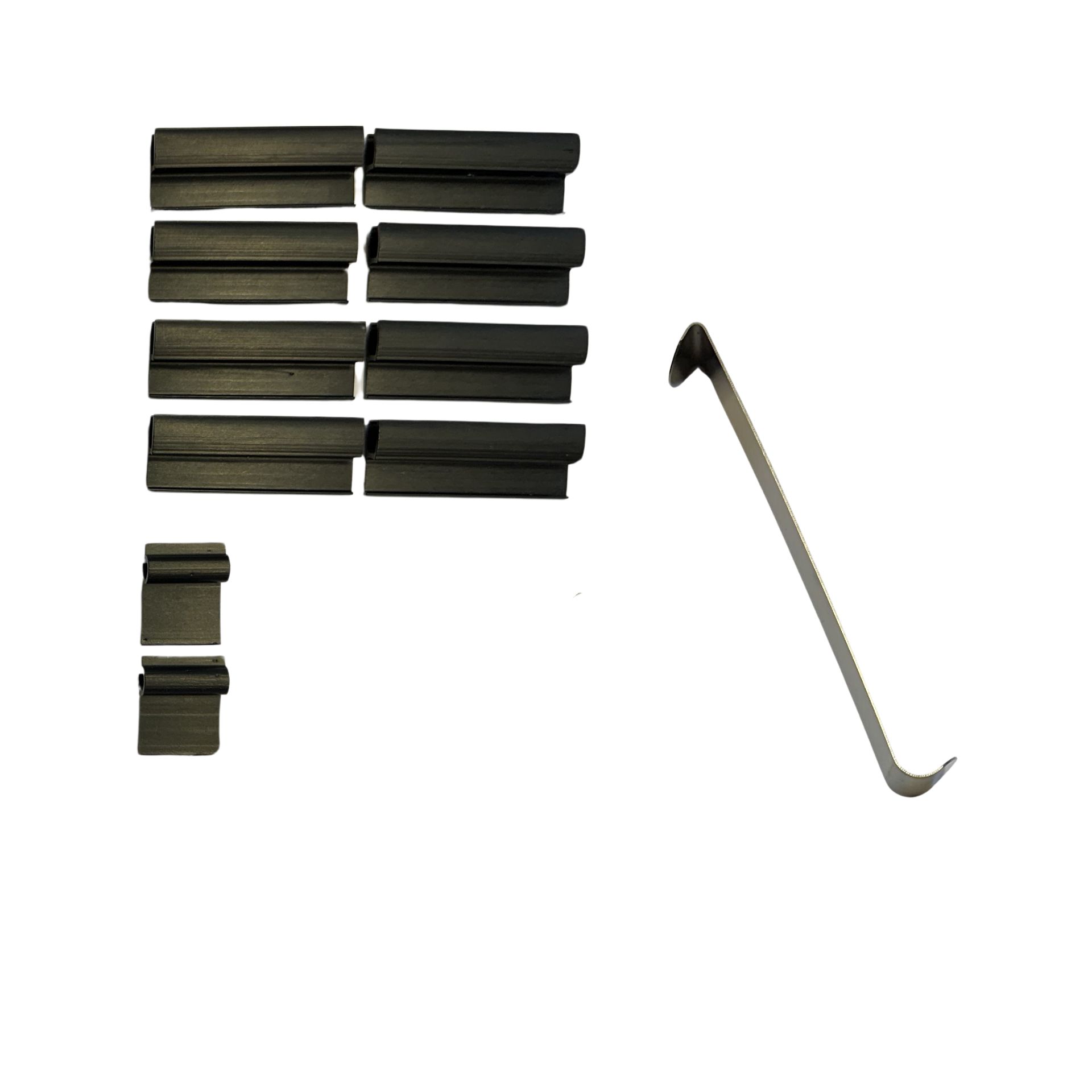 a holder set with installation aid for Audi A3 Sportback