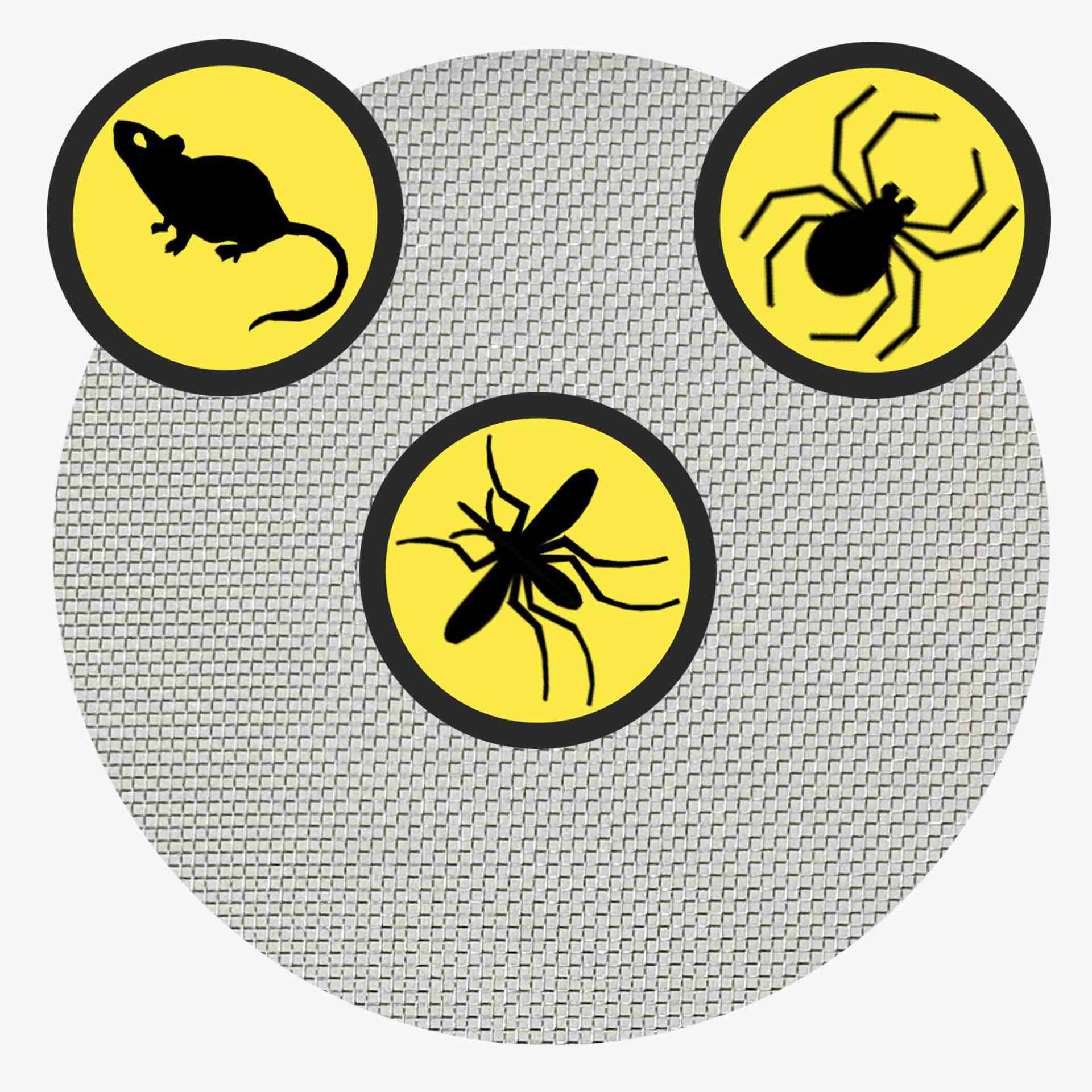 a fabric detail picture of the rodent protection