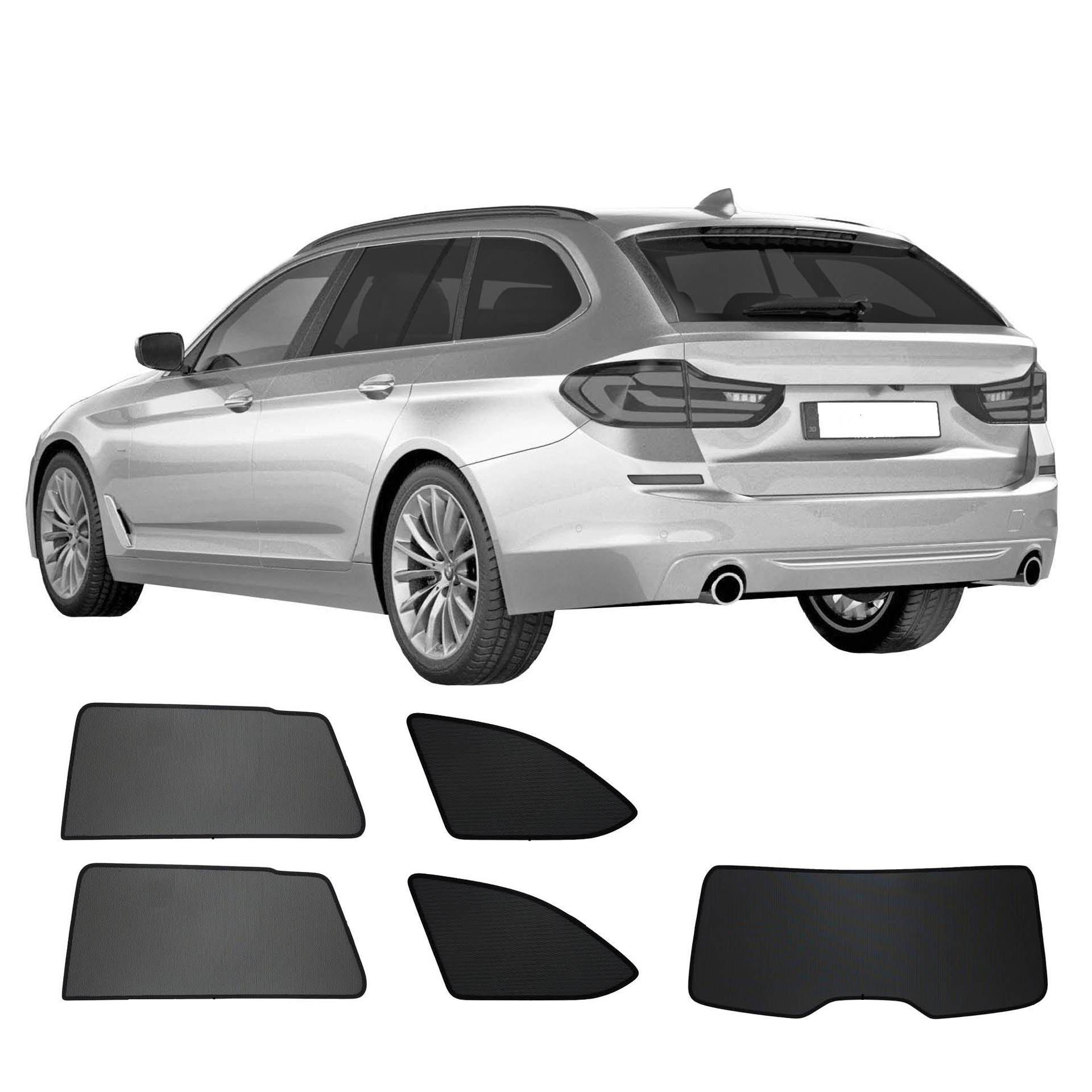 ein 5er BMW Touring mit einem ABC Set