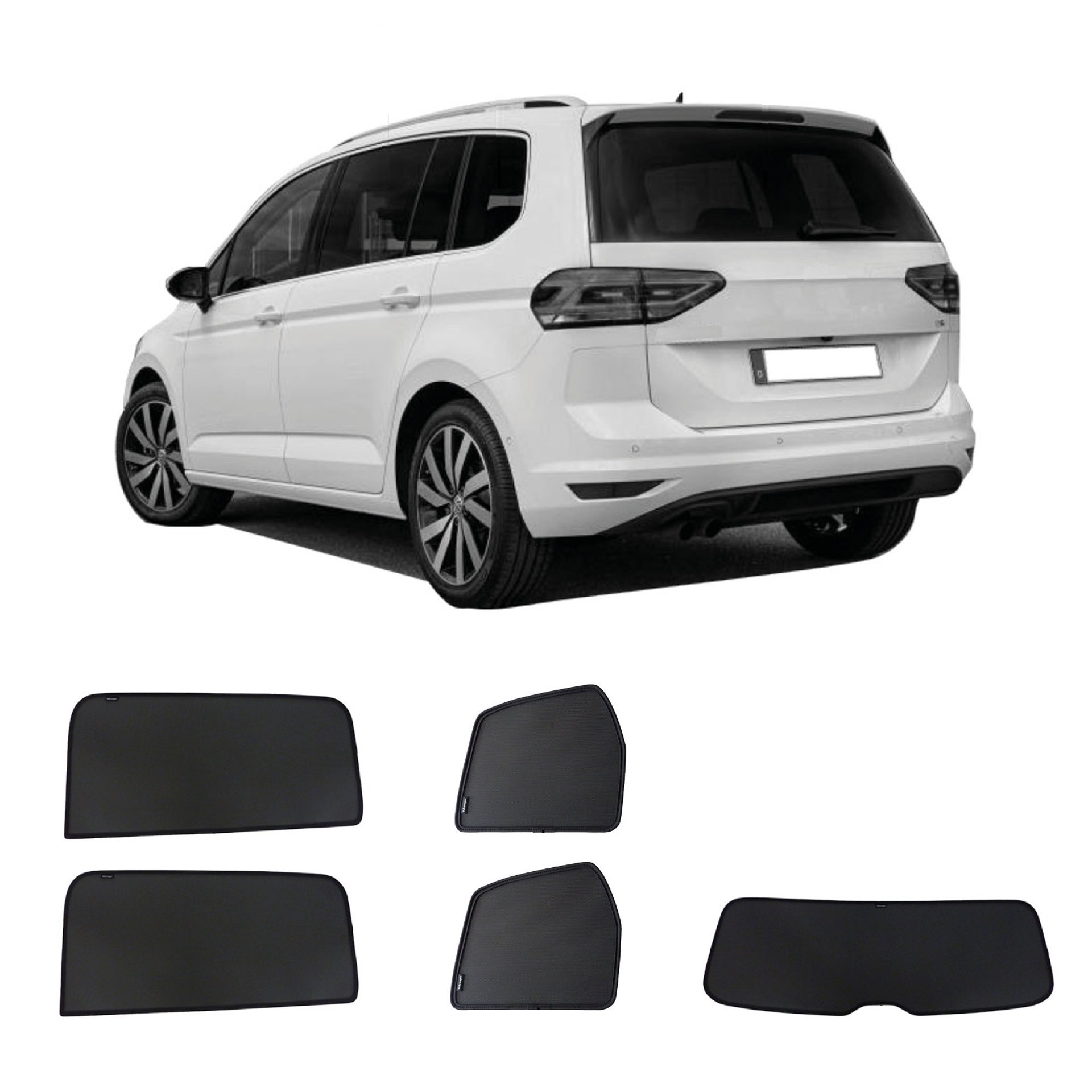 ein VW Touran 2 mit einem ABC Set