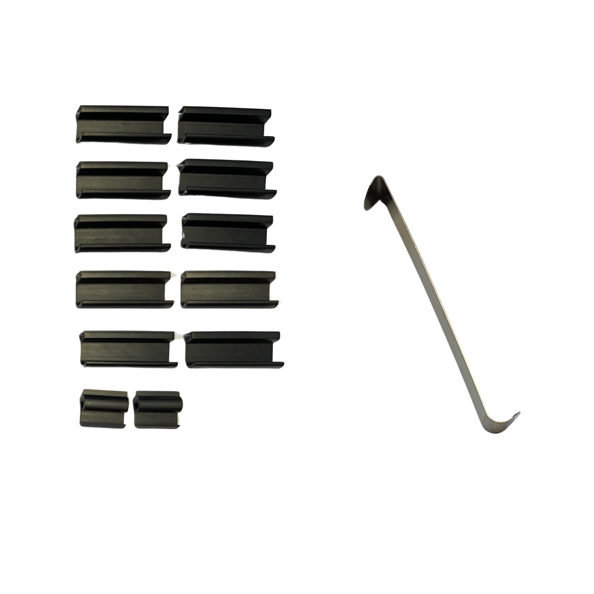 a holder set with installation aid for vw tiguan 2 allspace