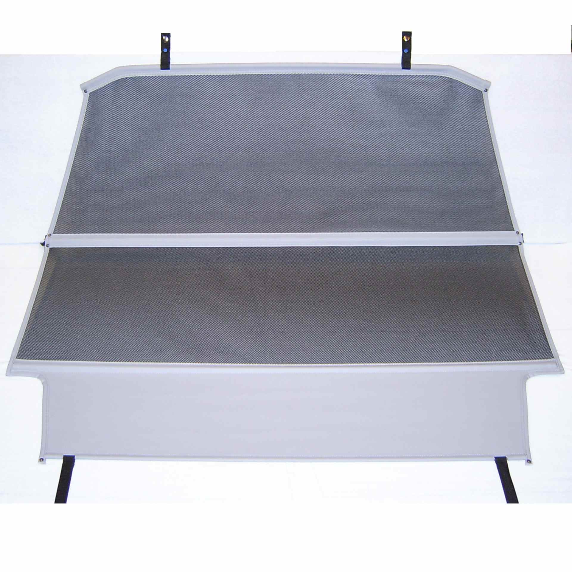 a white bodi xlc wind deflector