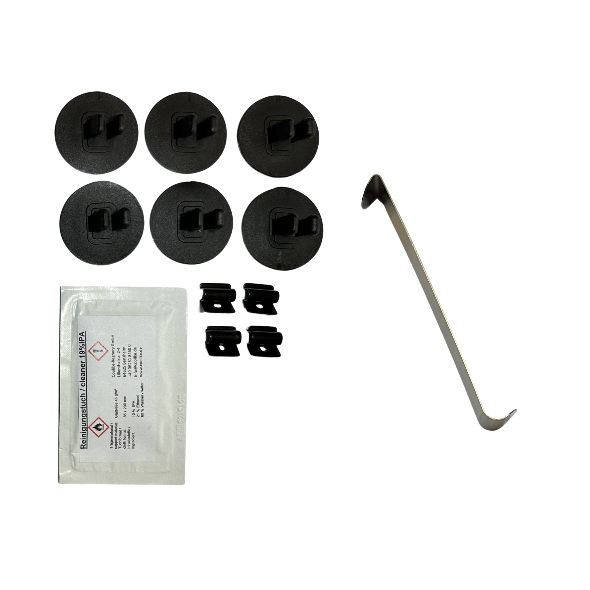 ein Halterset mit Einbauhilfe für 3er BMW Touring