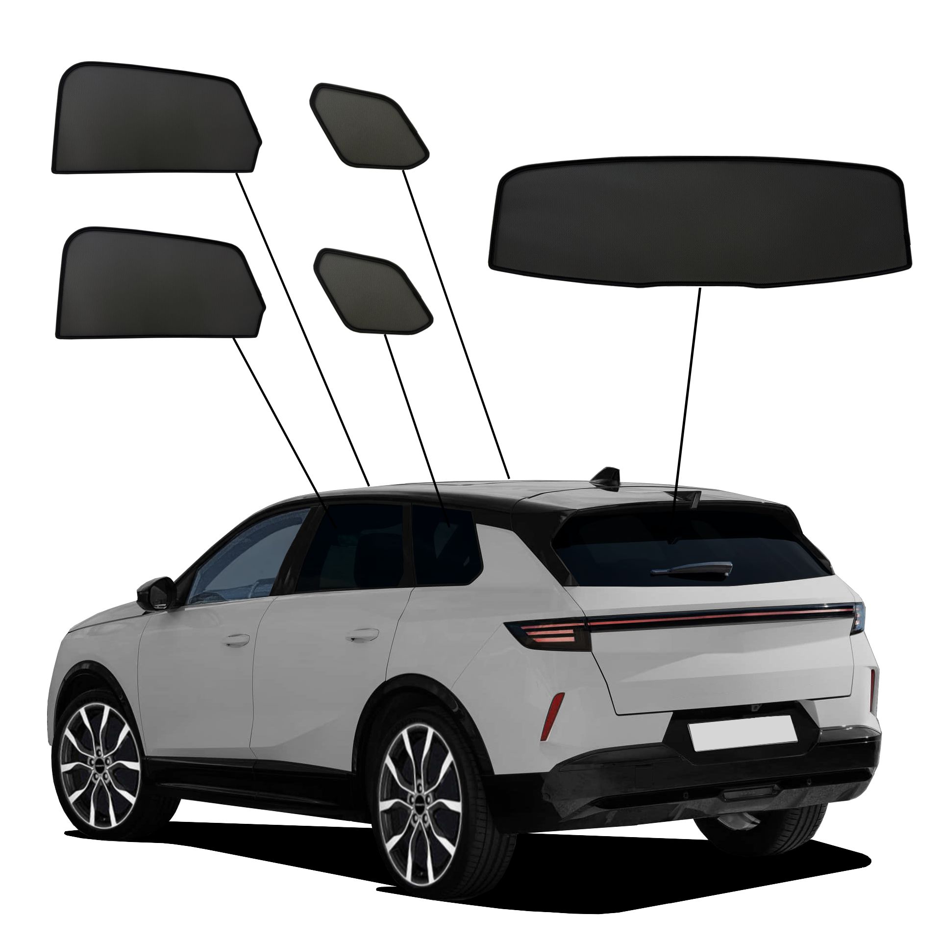 ein Opel Grandland mit einem ABC Set