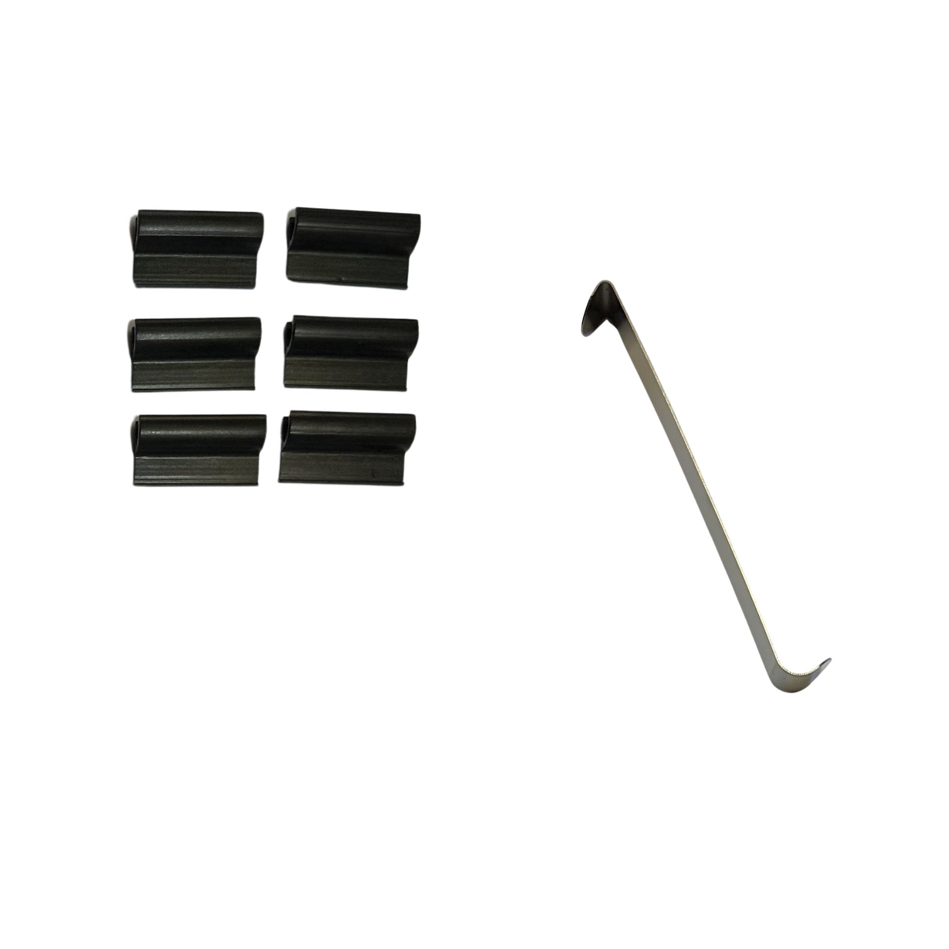 a holder set with installation aid for kia rio