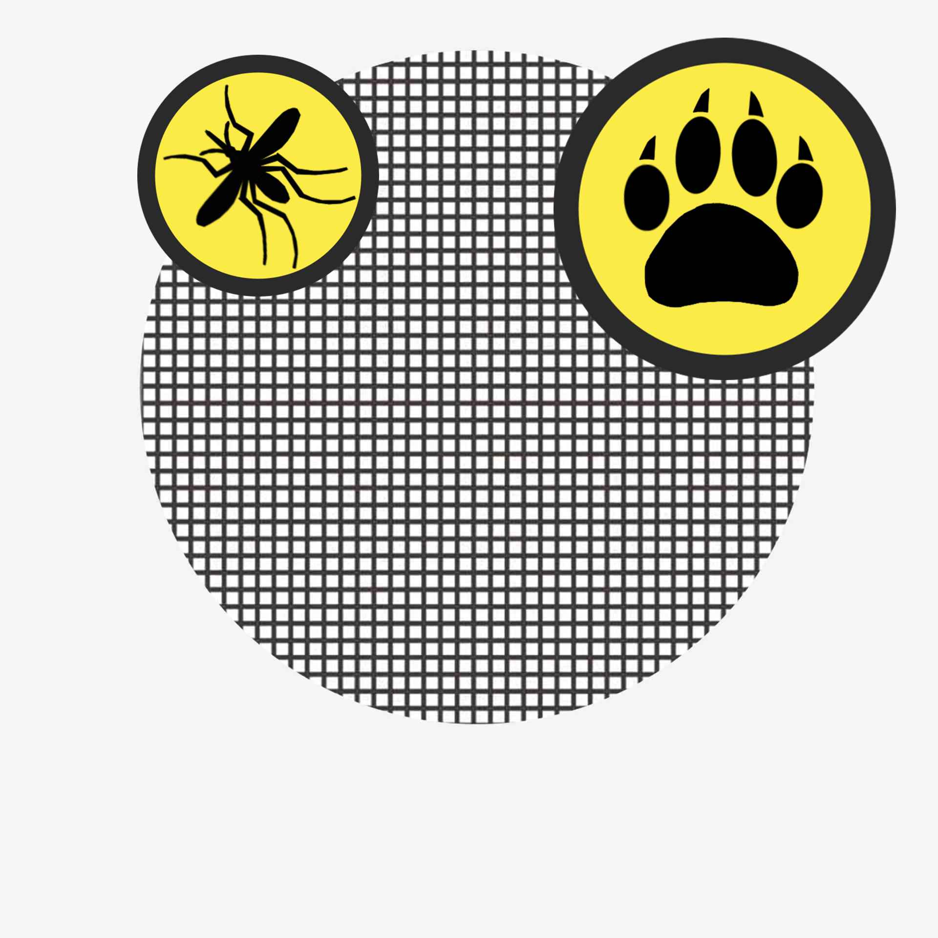 Pet screen ein Stoffmuster vom WinClip Pet Screen