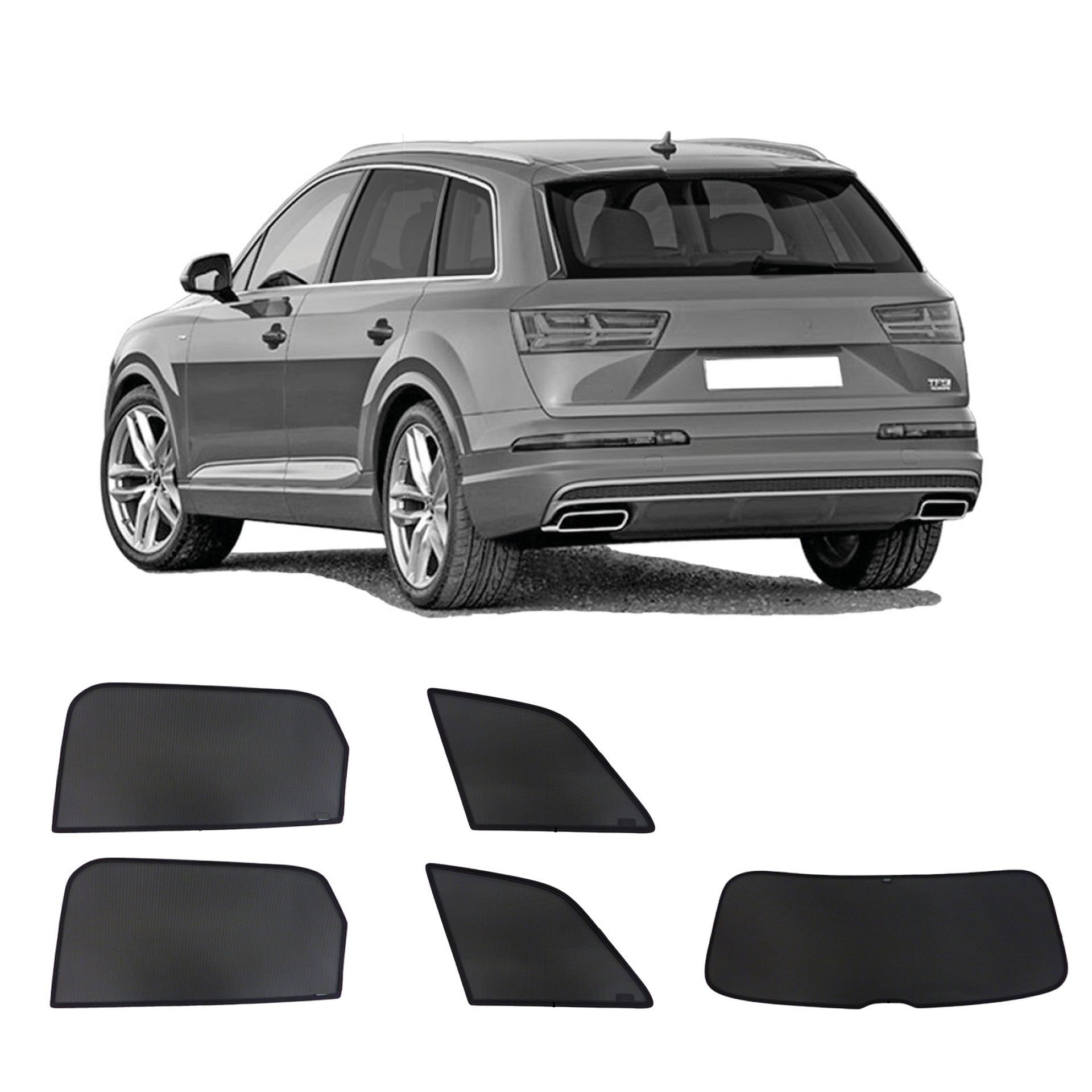 ein Audi Q7 mit einem ABc Set