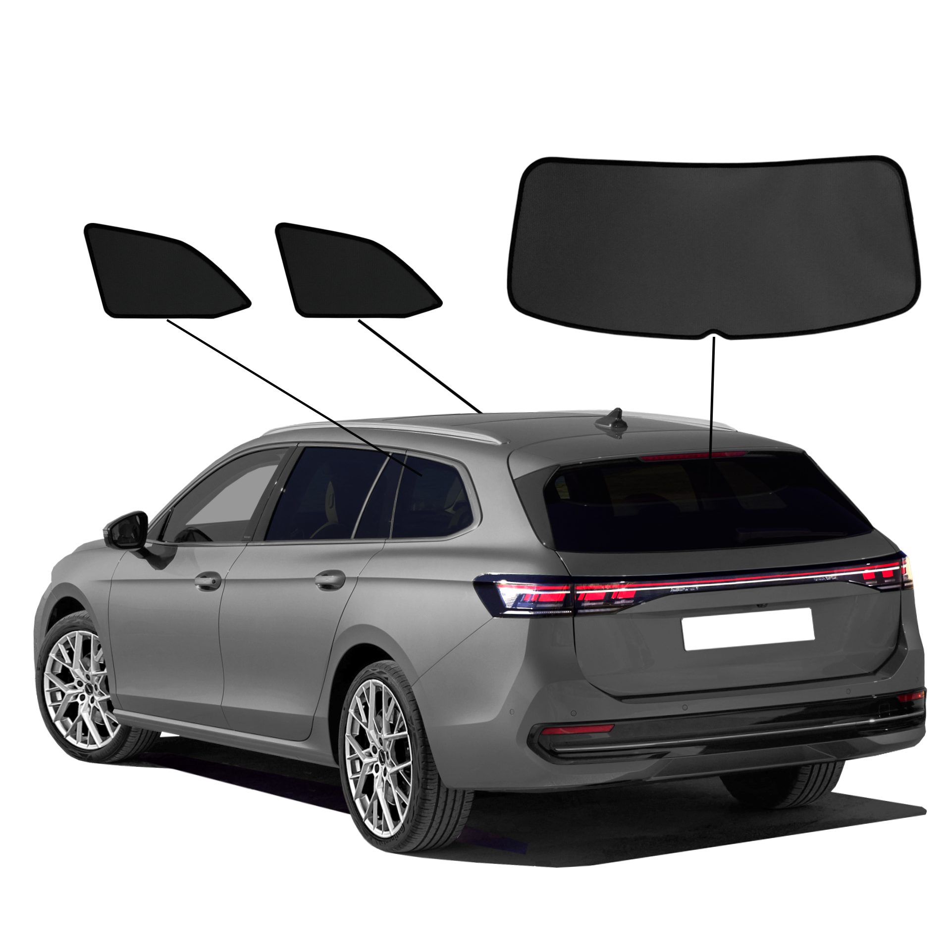 ein VW Passat B9 mit einem BC Set