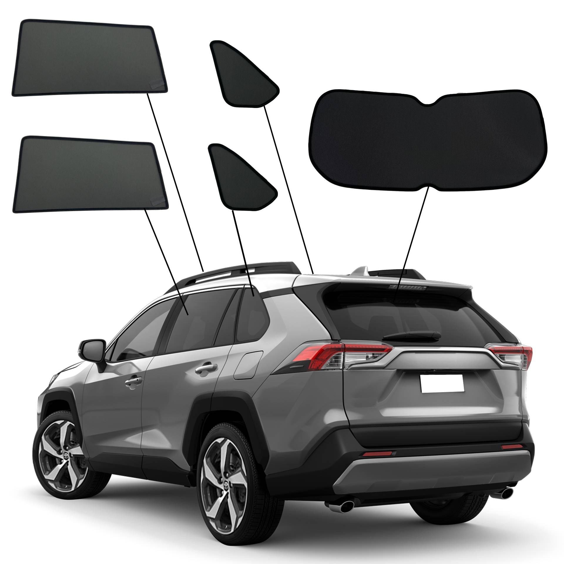 ein Toyota RAV4 mit einem ABC Set