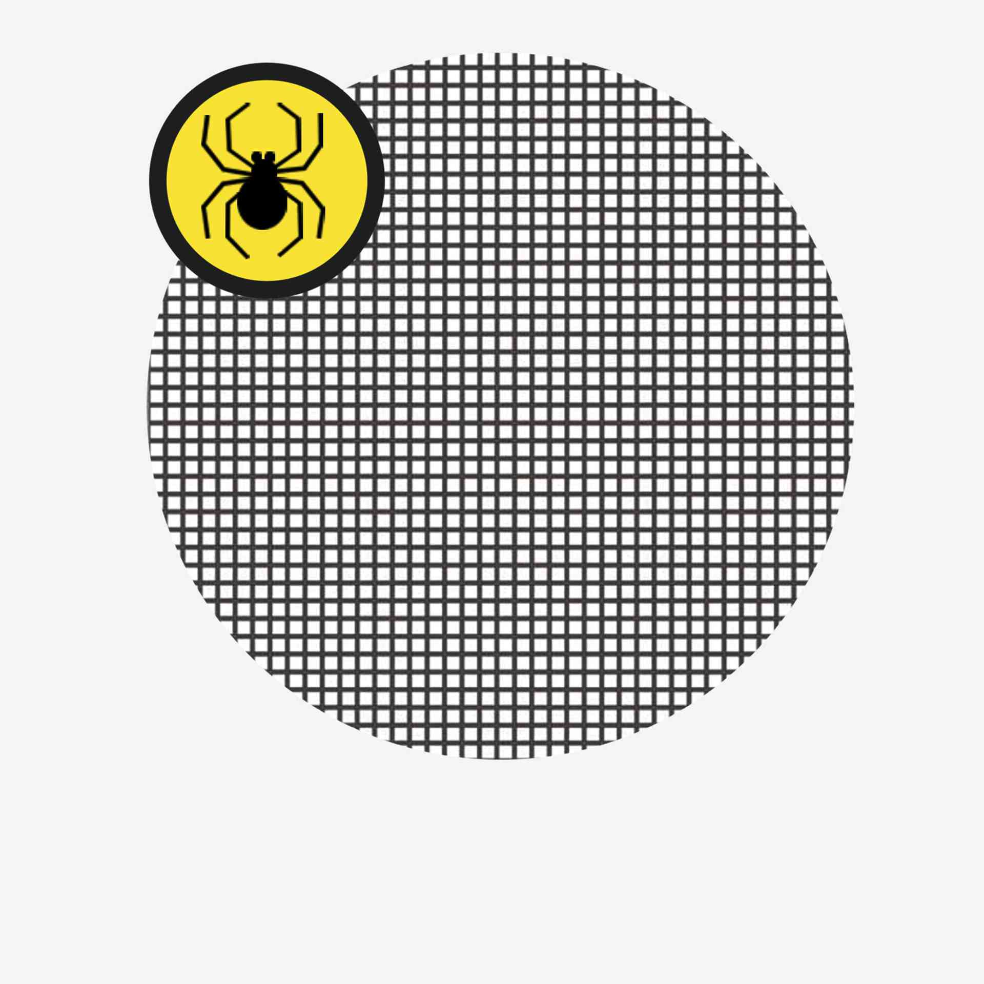 Kellerschutzgewebe ein Stoffmuster vom WinClip Spider