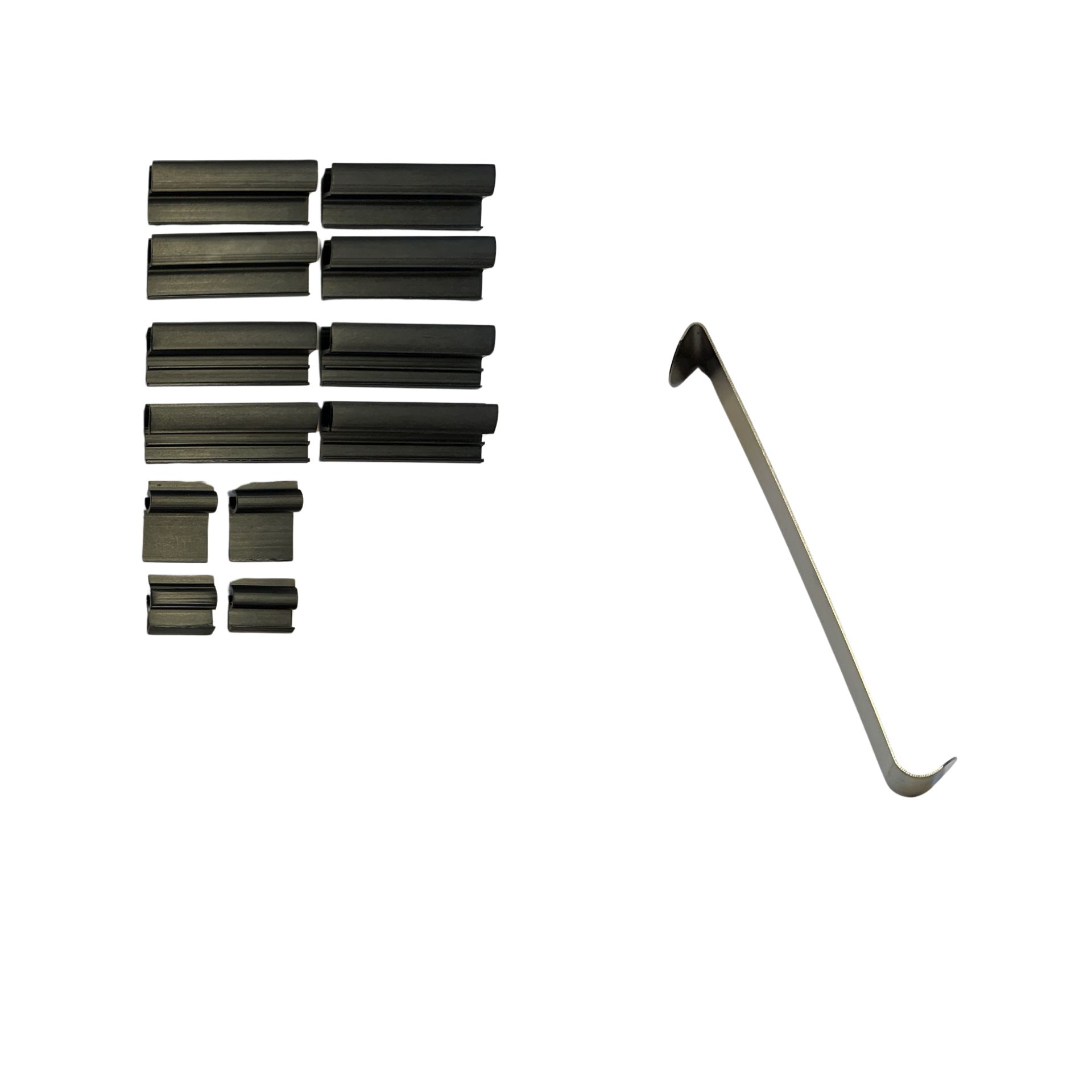 a holder set with installation aid for volvo xc40