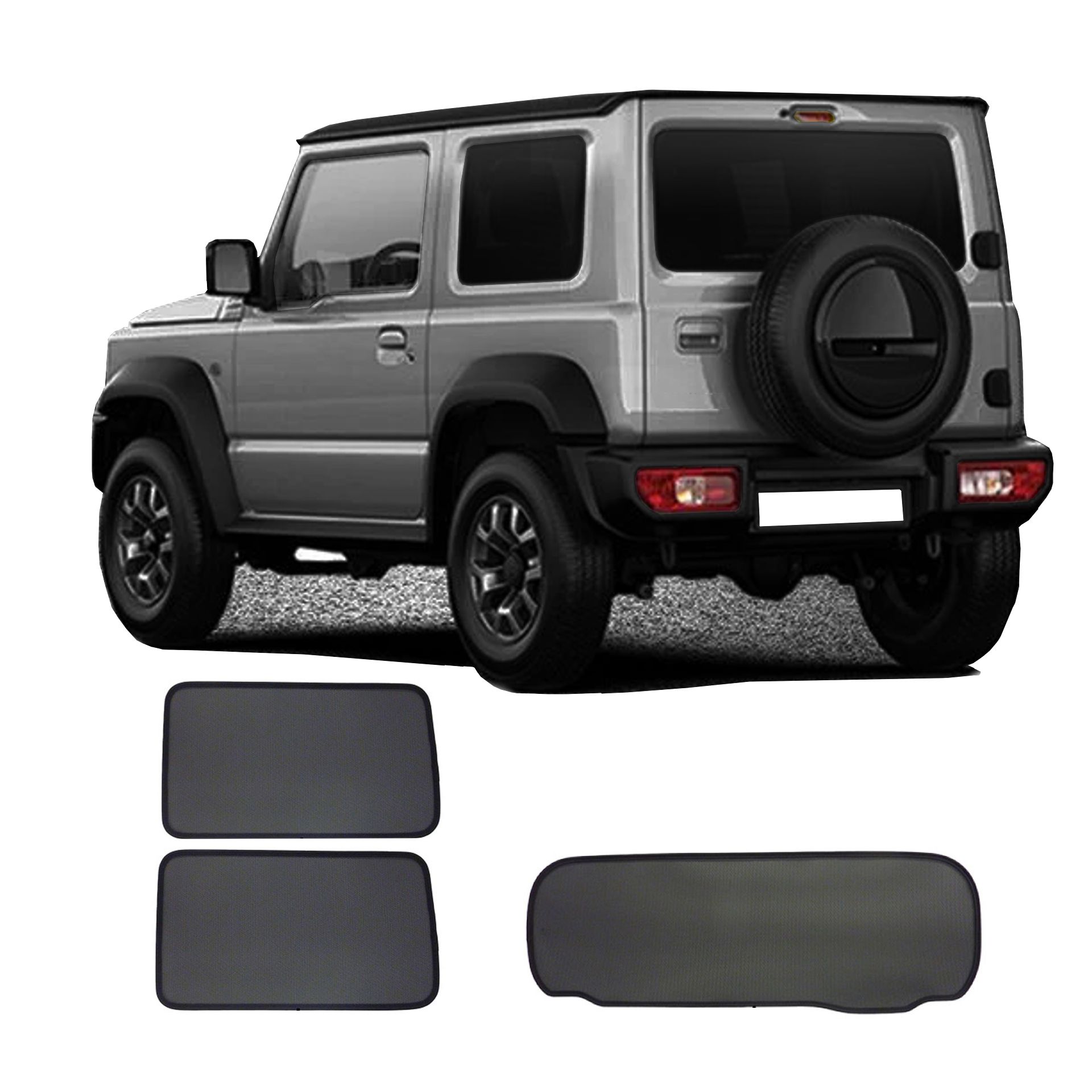 a Suzuki Jimny with a BC set