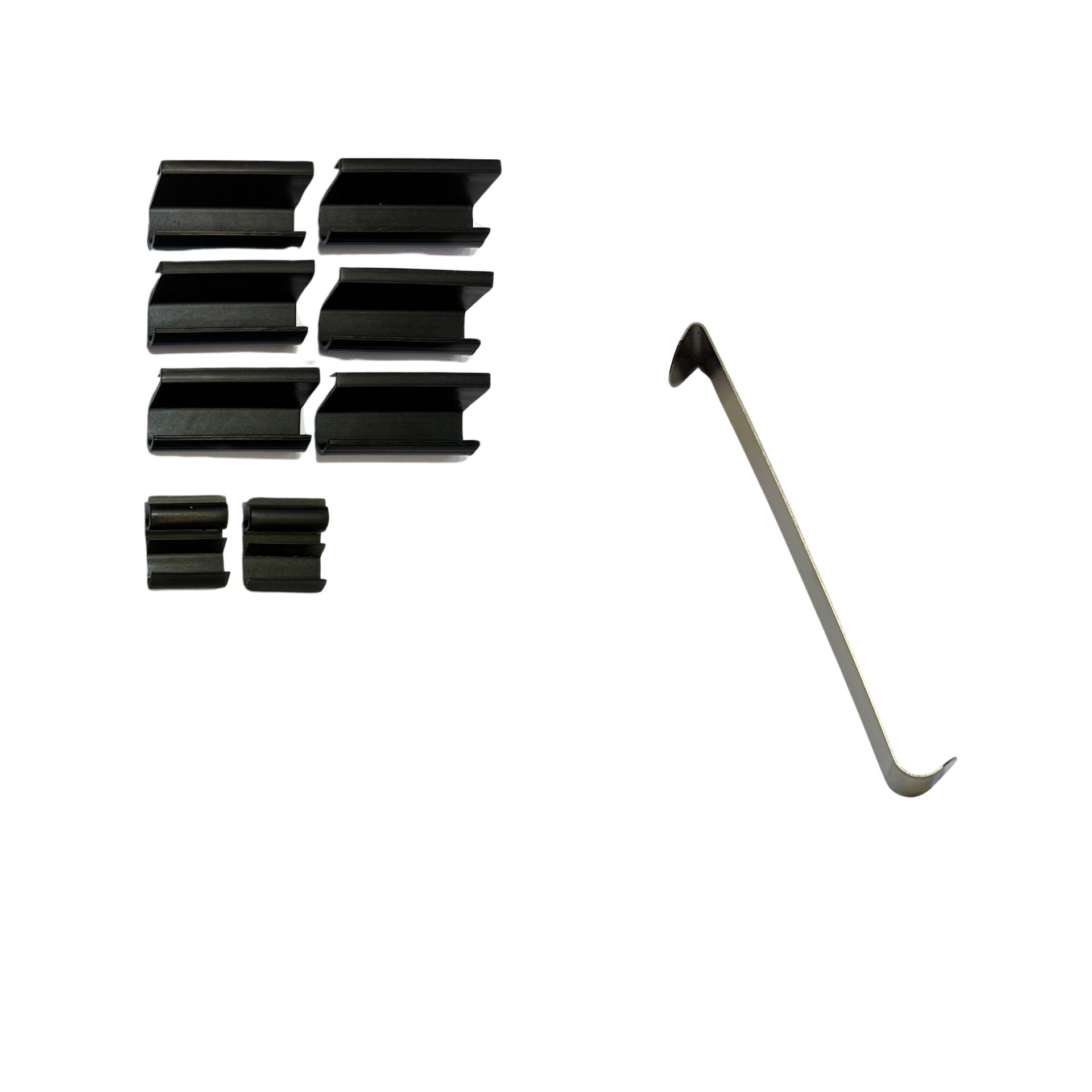 a holder set with installation aid for renault zoe