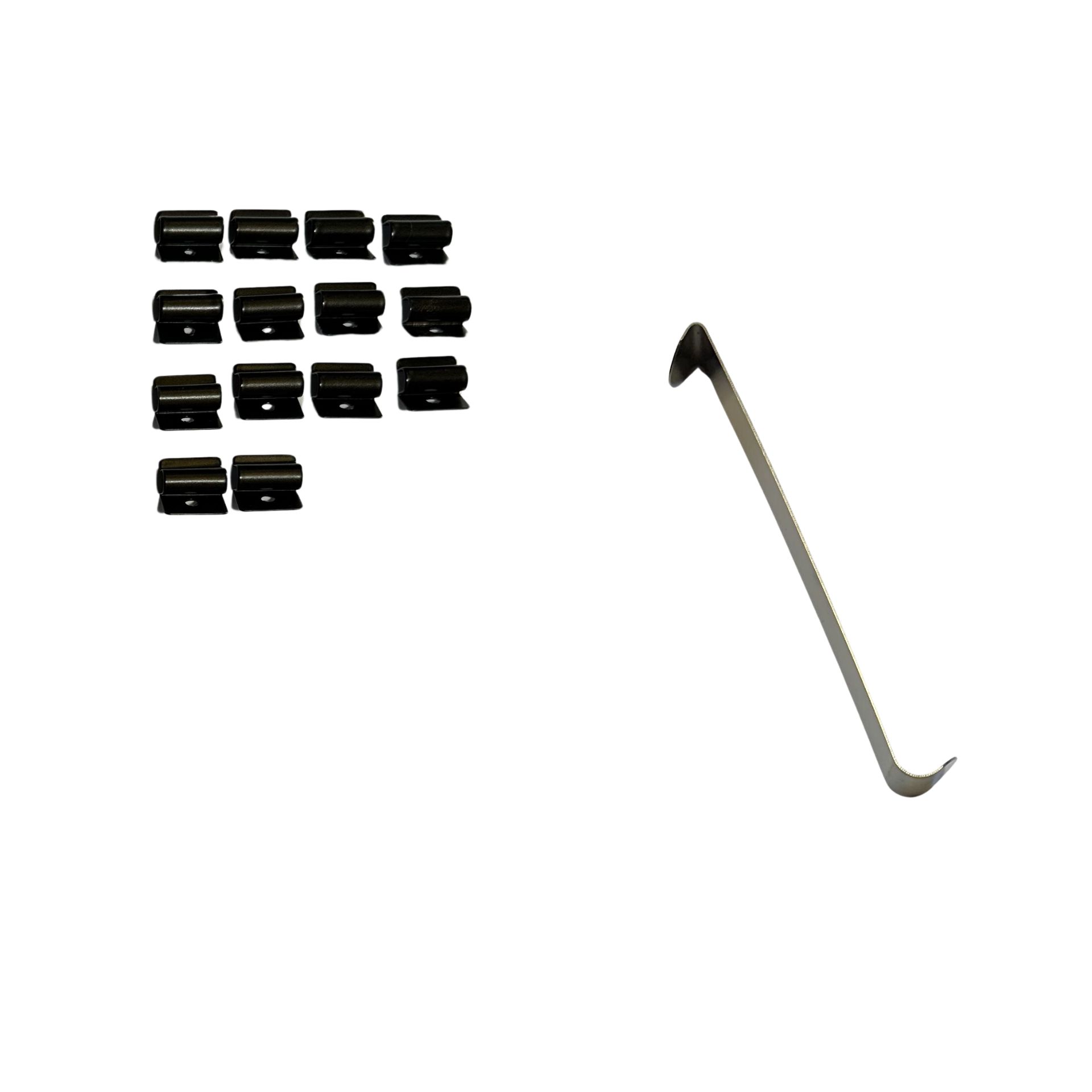 a holder set with installation aid for opel crossland x