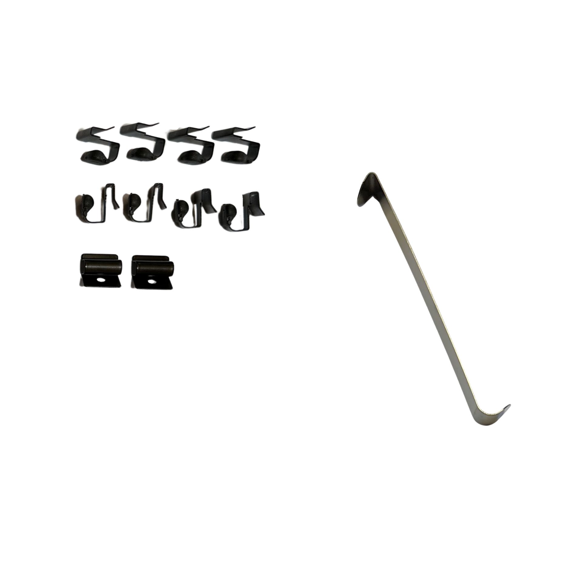 a holder set with installation aid for smart forfour