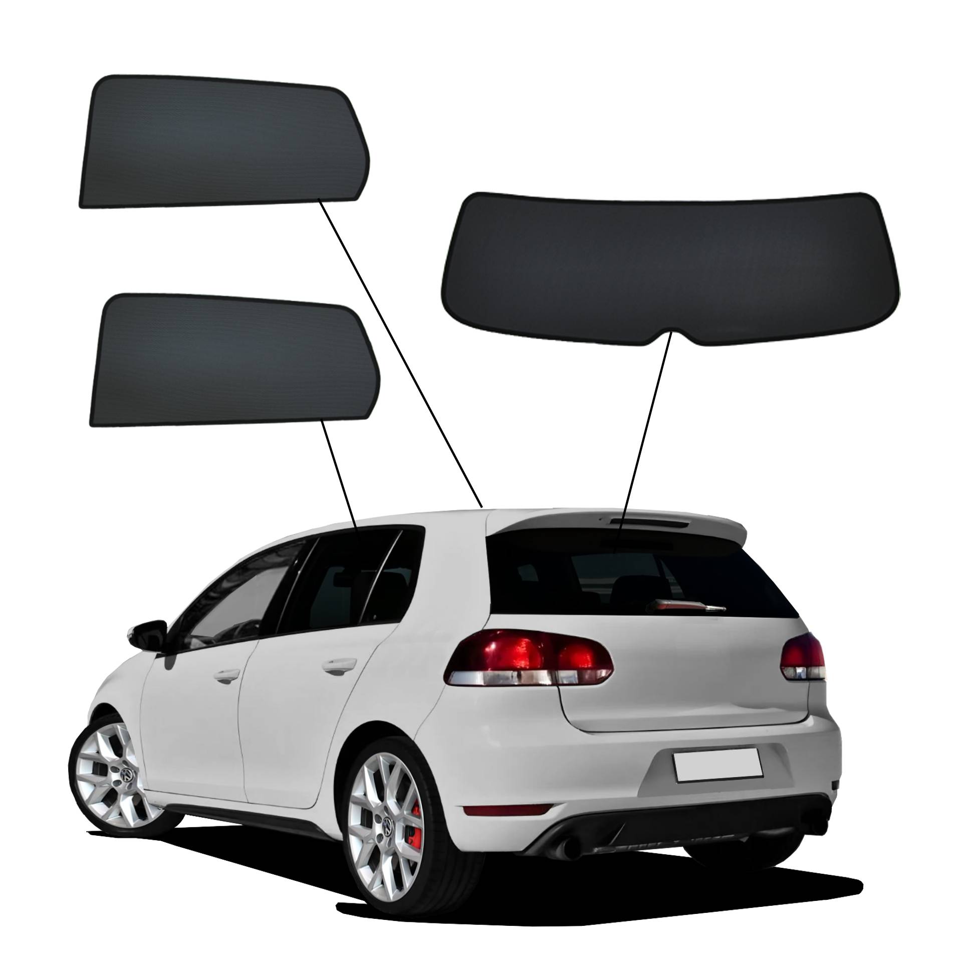 a VW Golf 6 with an AC Set