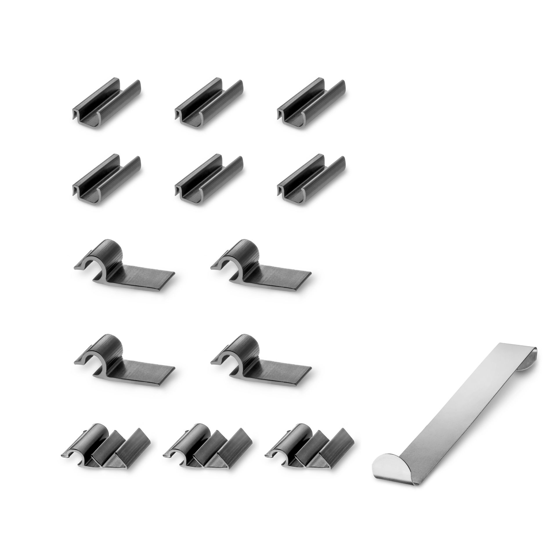 a holder set with installation aid for skoda enyaq iV