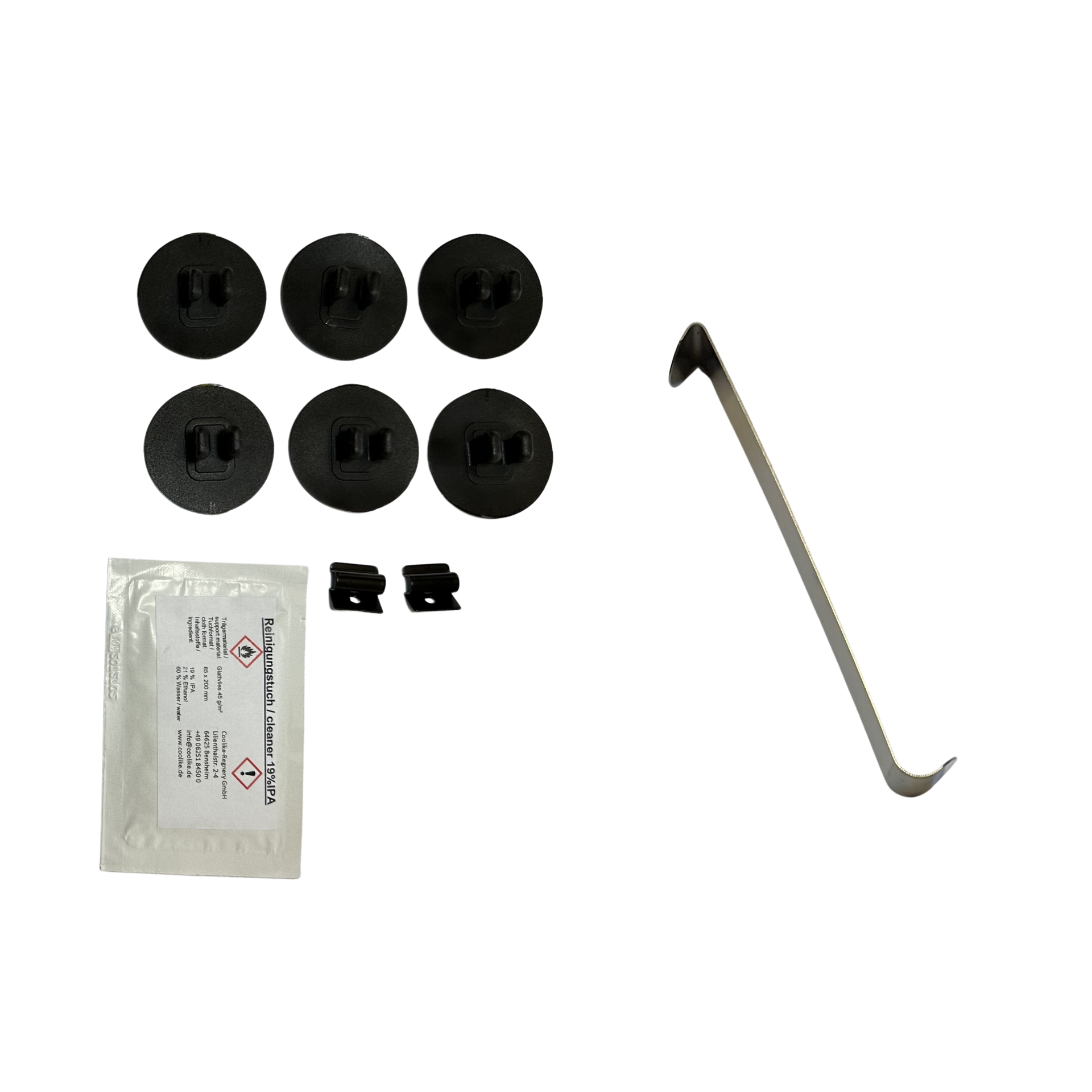 ein Halterset mit Einbauhilfe für Hyundai i30