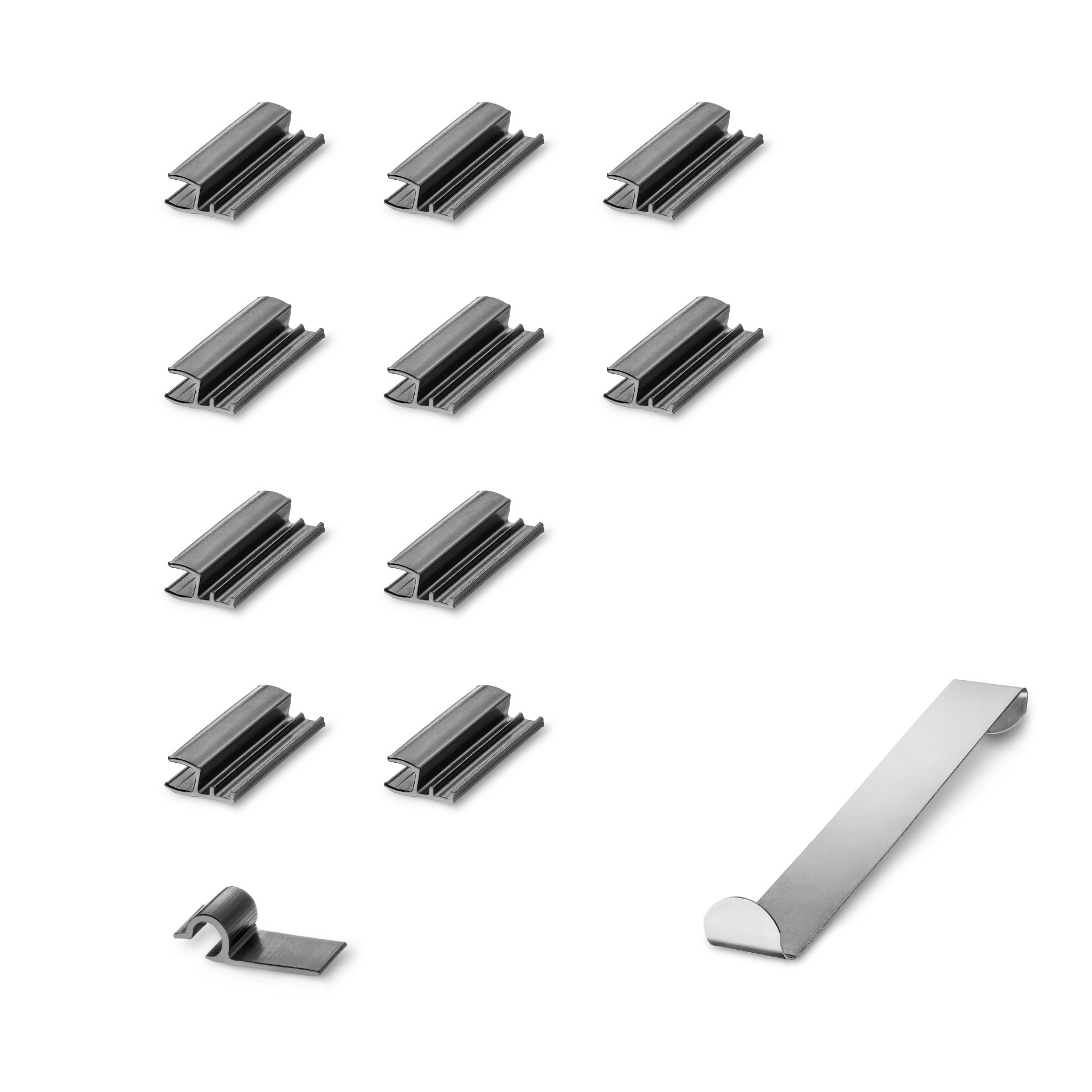 a holder set with installation aid for Hyundai Kona 2