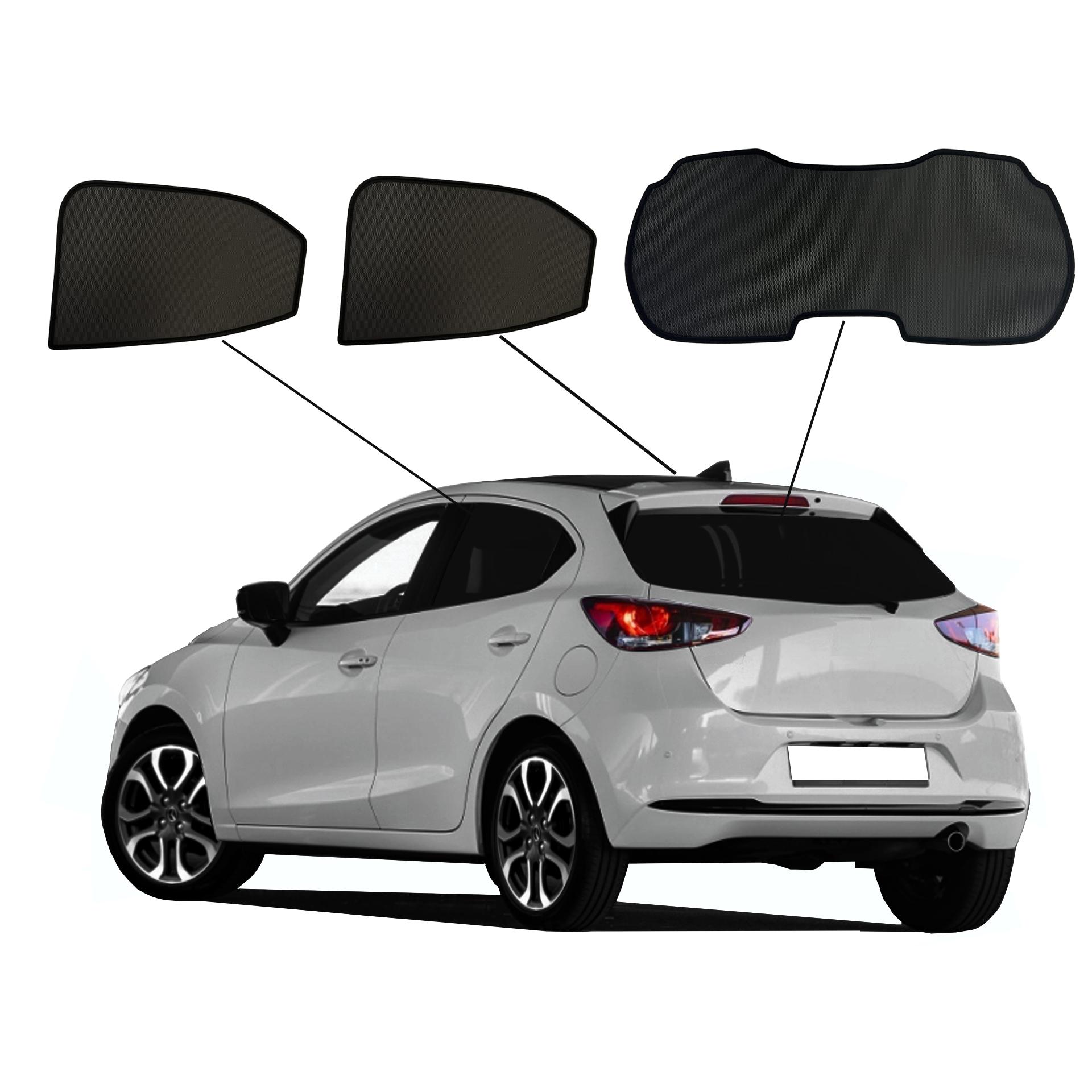 a Mazda 2 with an AC set