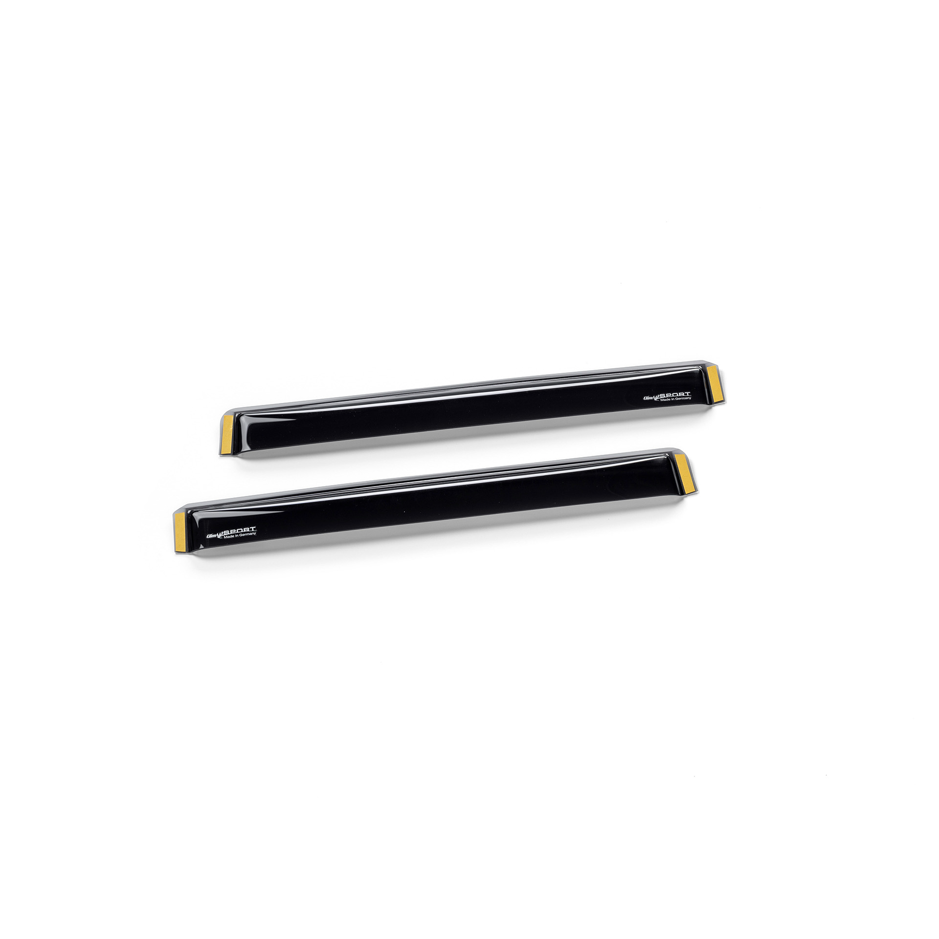 ClimAir PKW Windabweiser Master (Hinten) Opel Corsa E, 2014-2019 ein Paar schwarze Windabweiser für hintere Fenster
