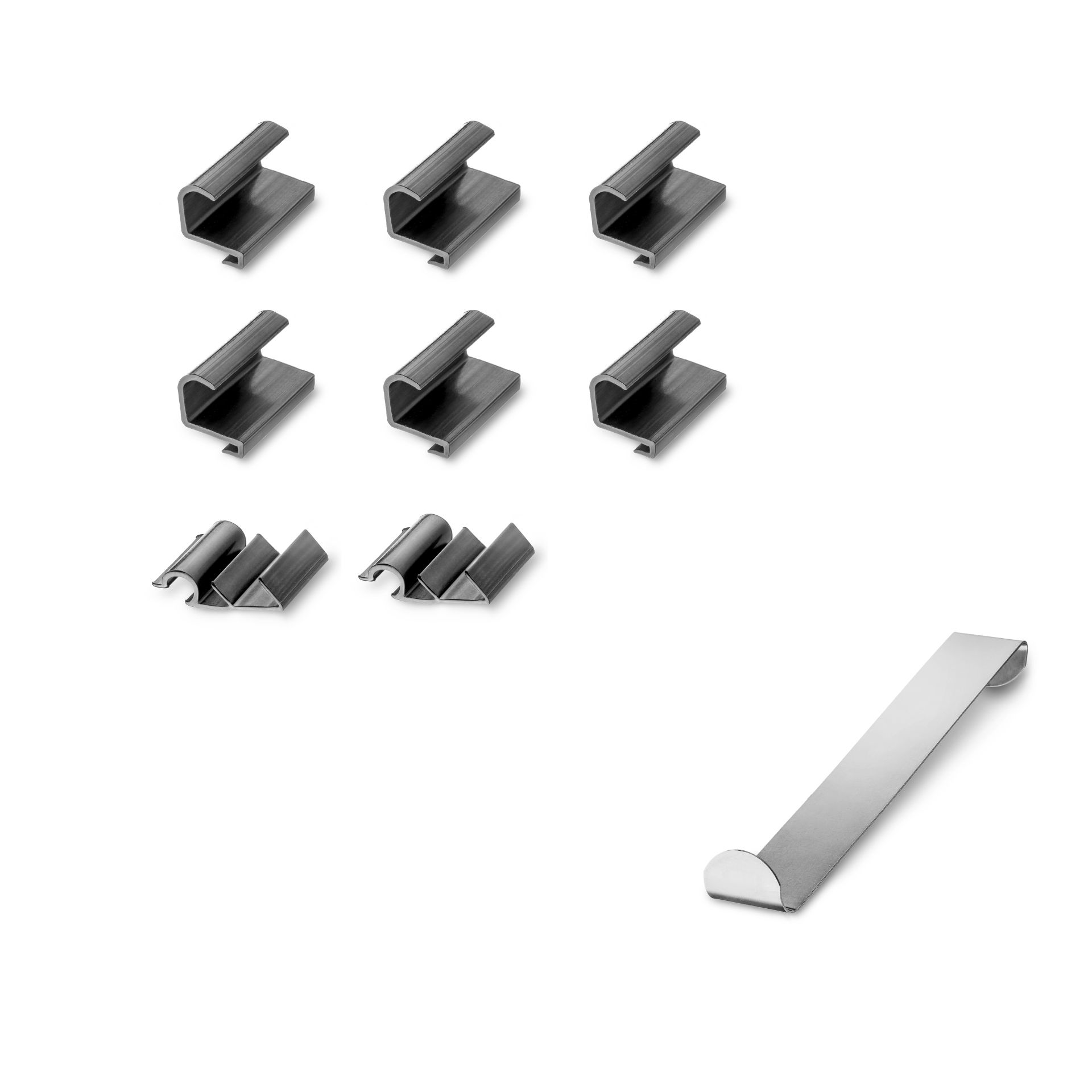 a holder set with installation aid for renault zoe