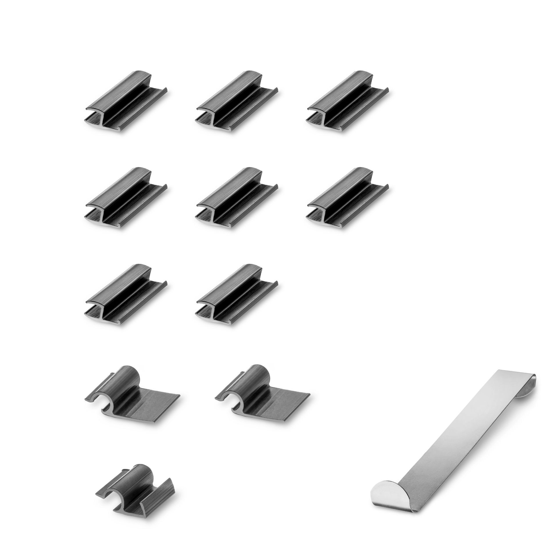 a holder set with installation aid for volvo xc60