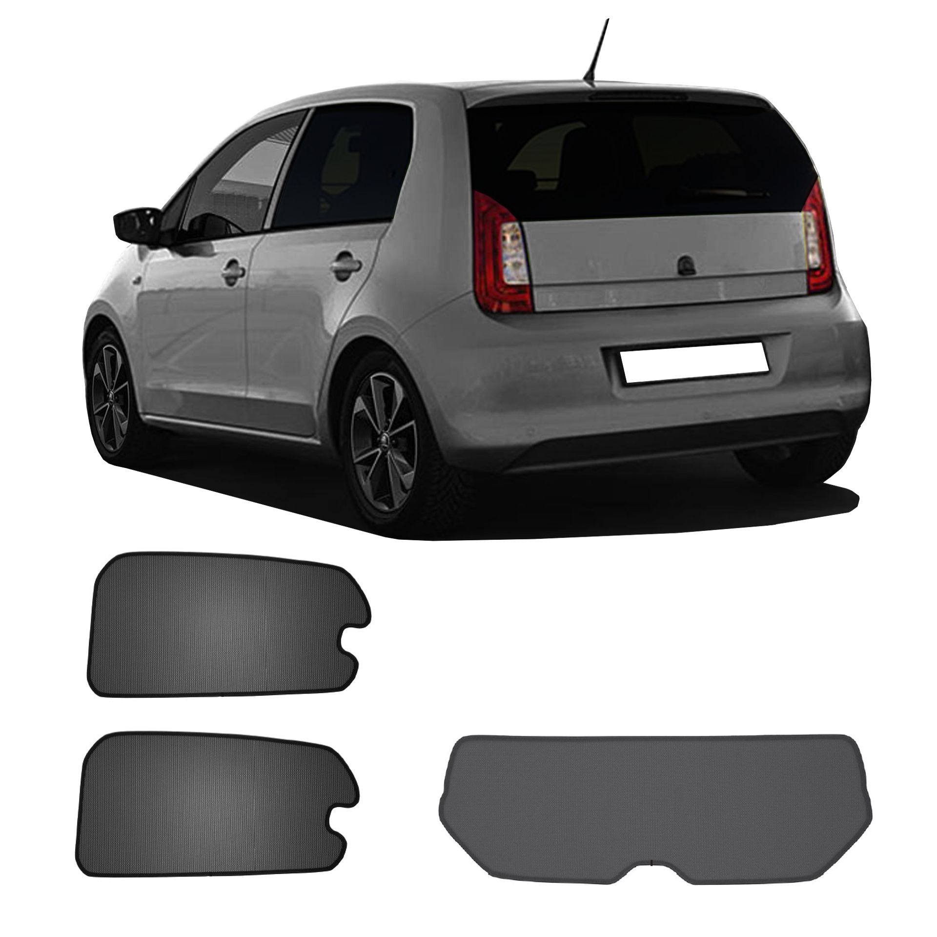 a Skoda Citigo with an AC set