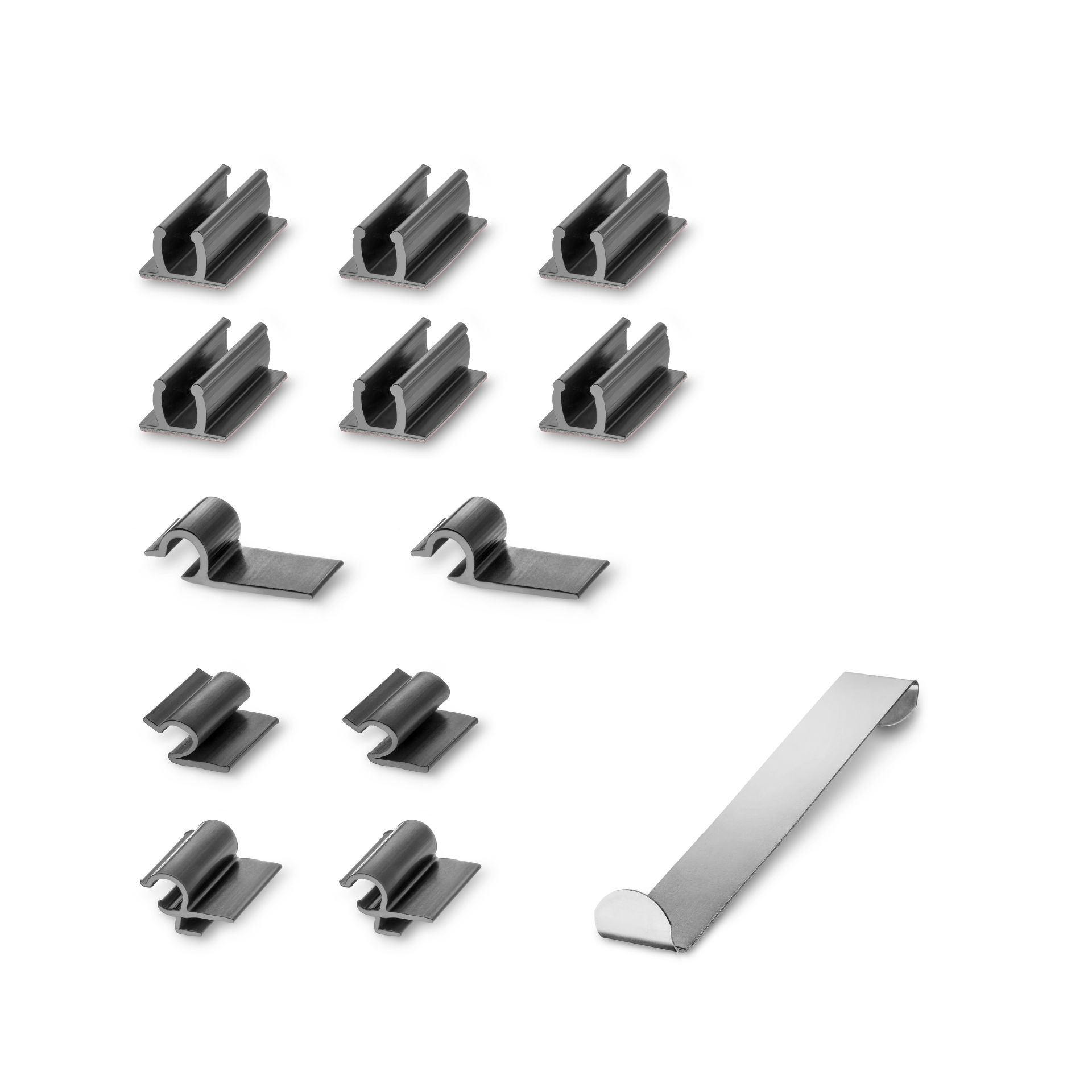 ein Halterset mit Einbauhilfe für Mercedes GLC