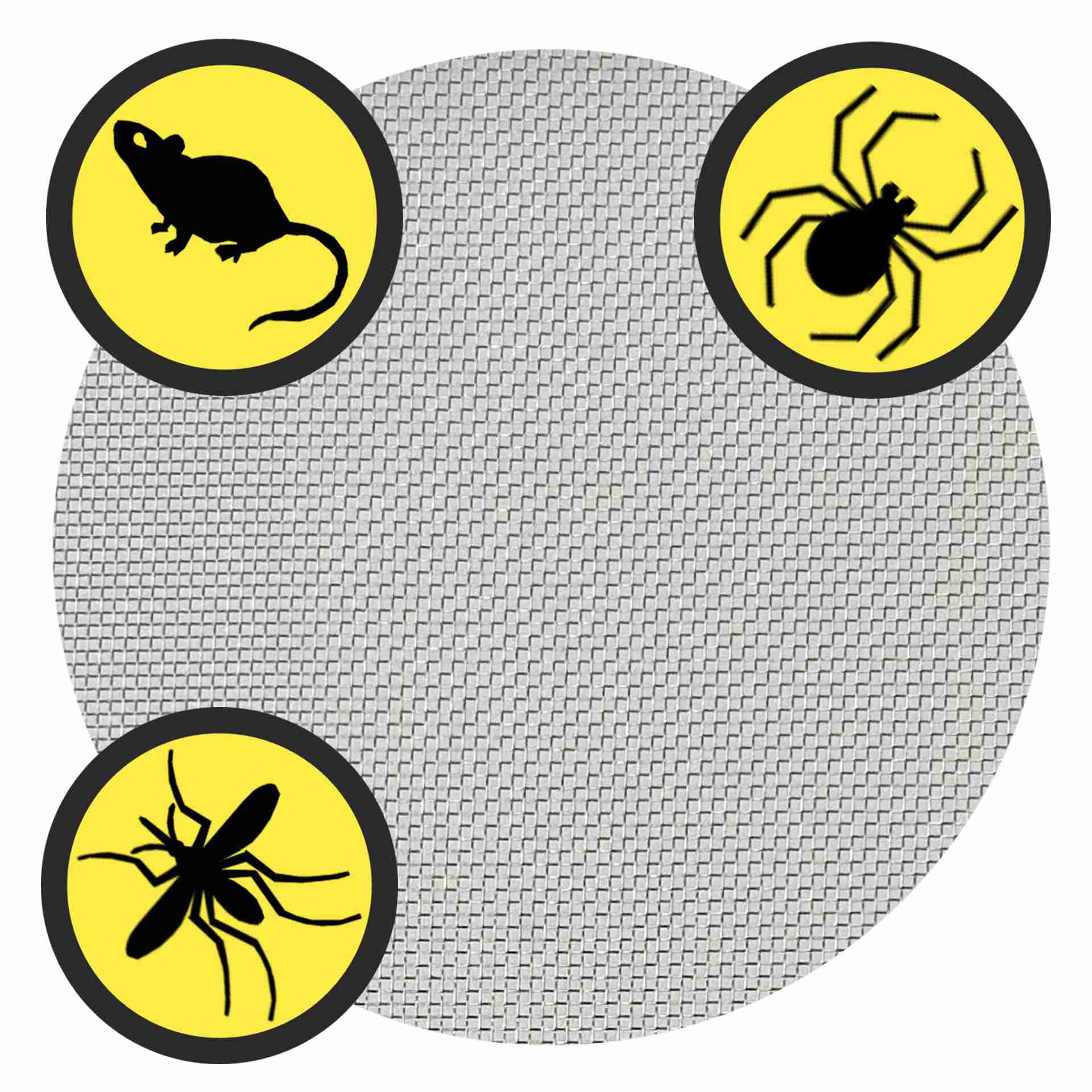 ein Stoffdetailbild vom Nagerschutz