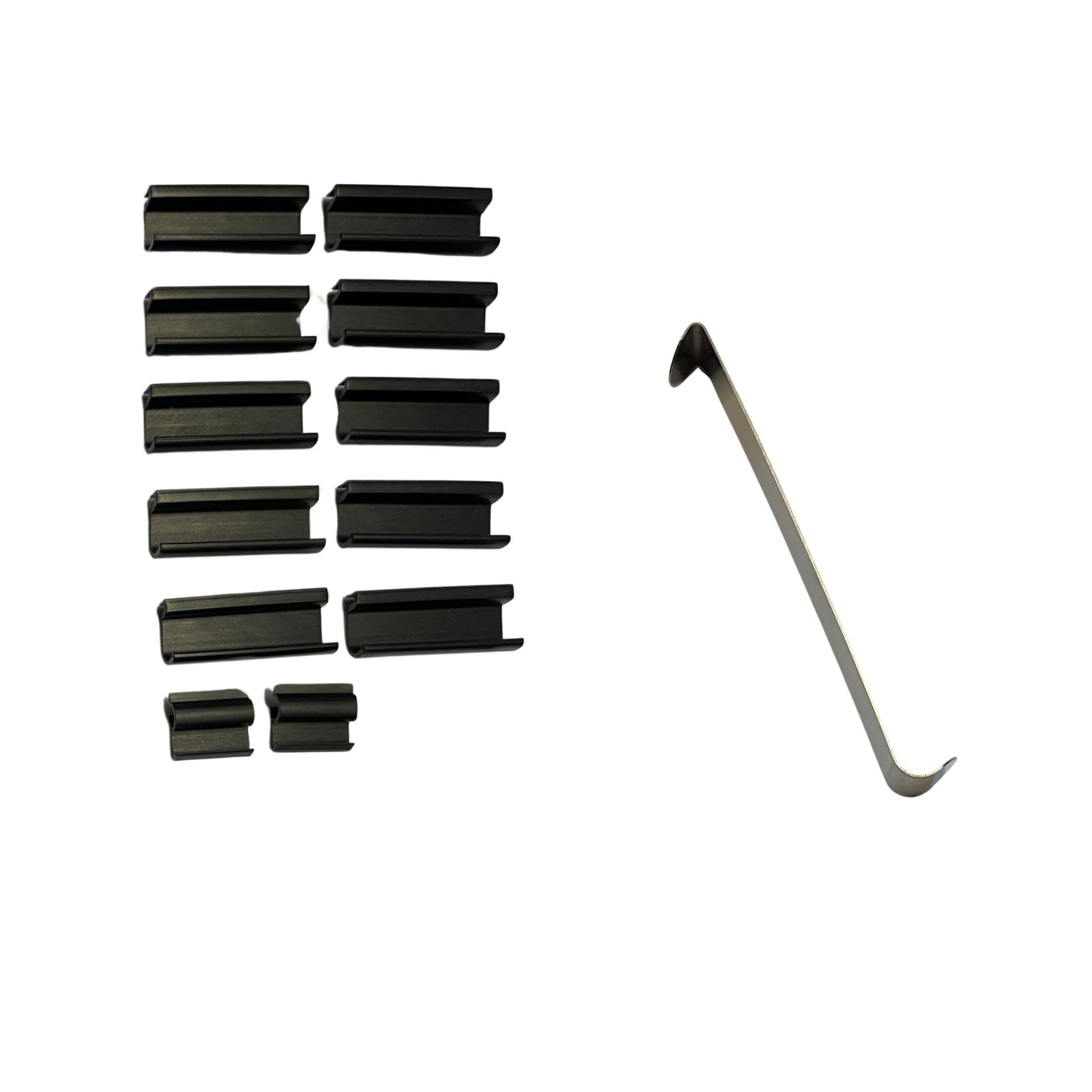 a holder set with installation aid for vw golf 7