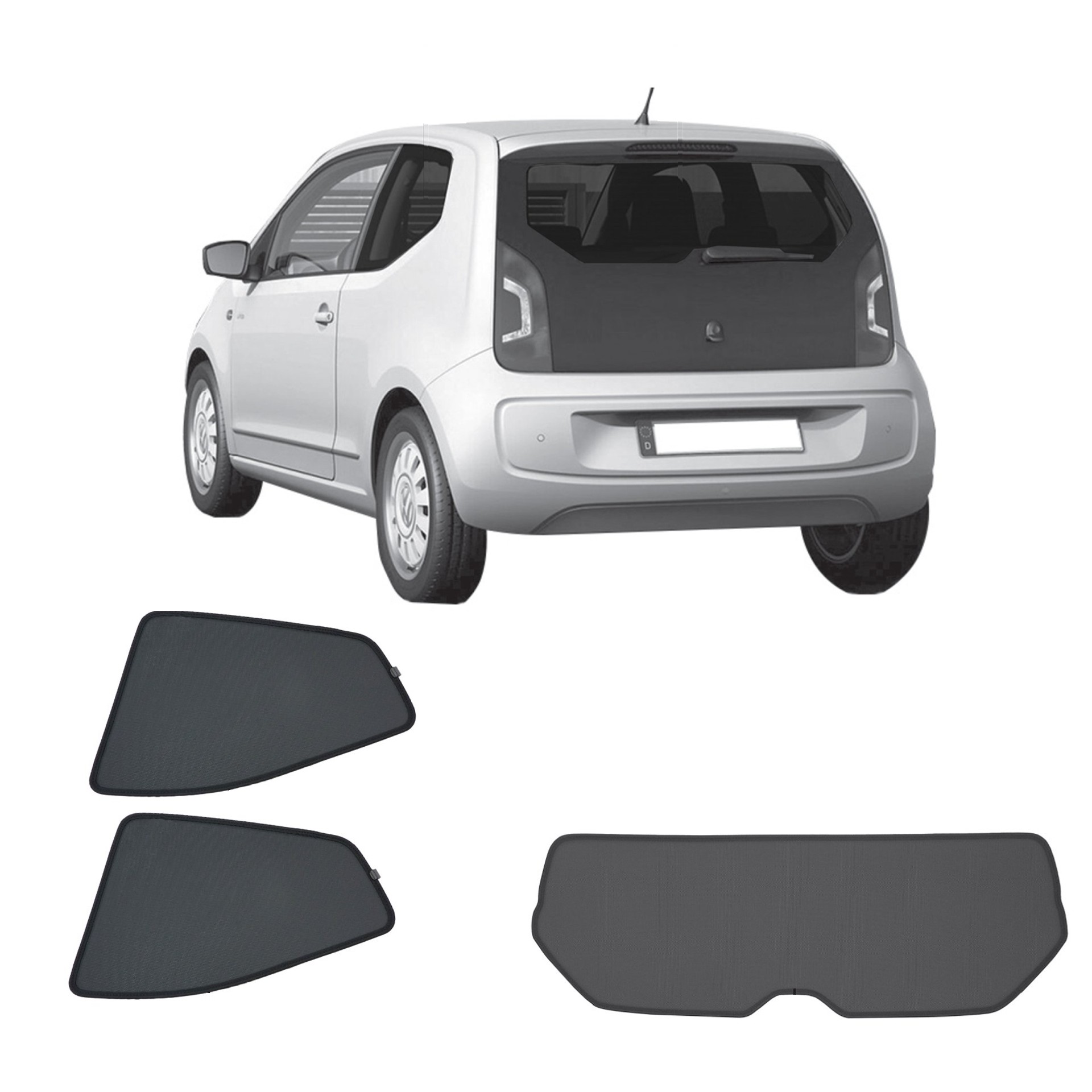 a VW Up with a BC set