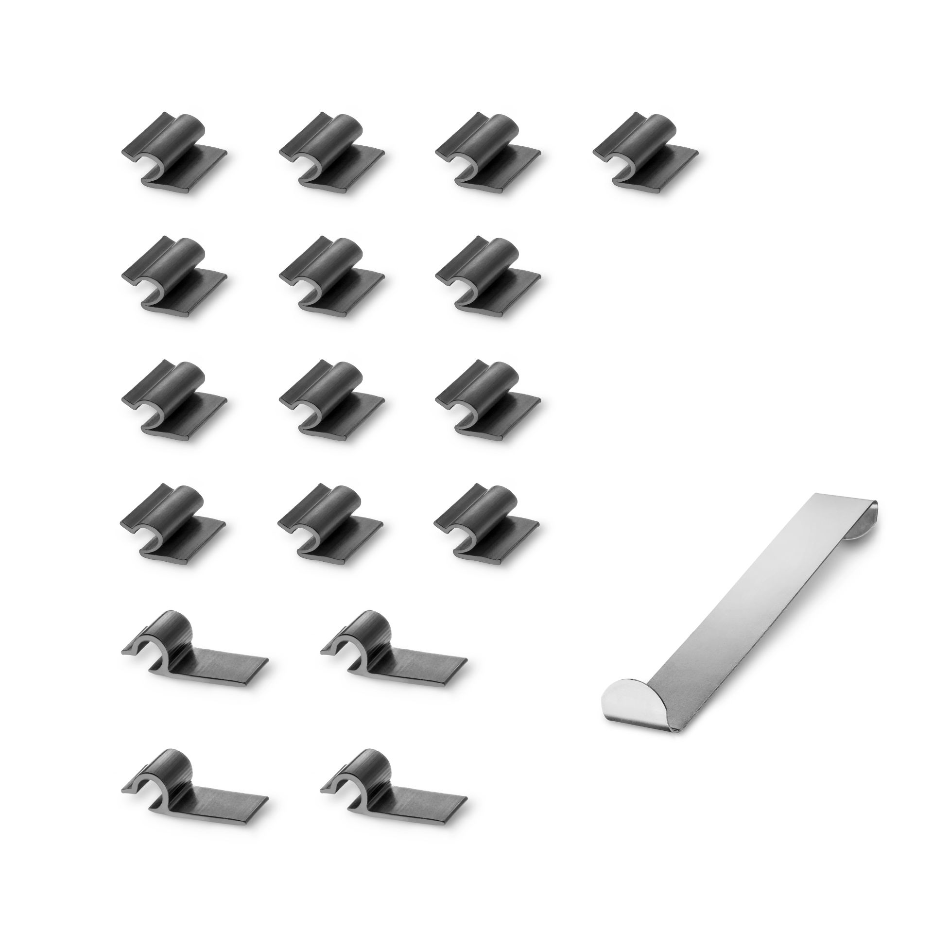 ein Halterset mit Einbauhilfe für VW T7