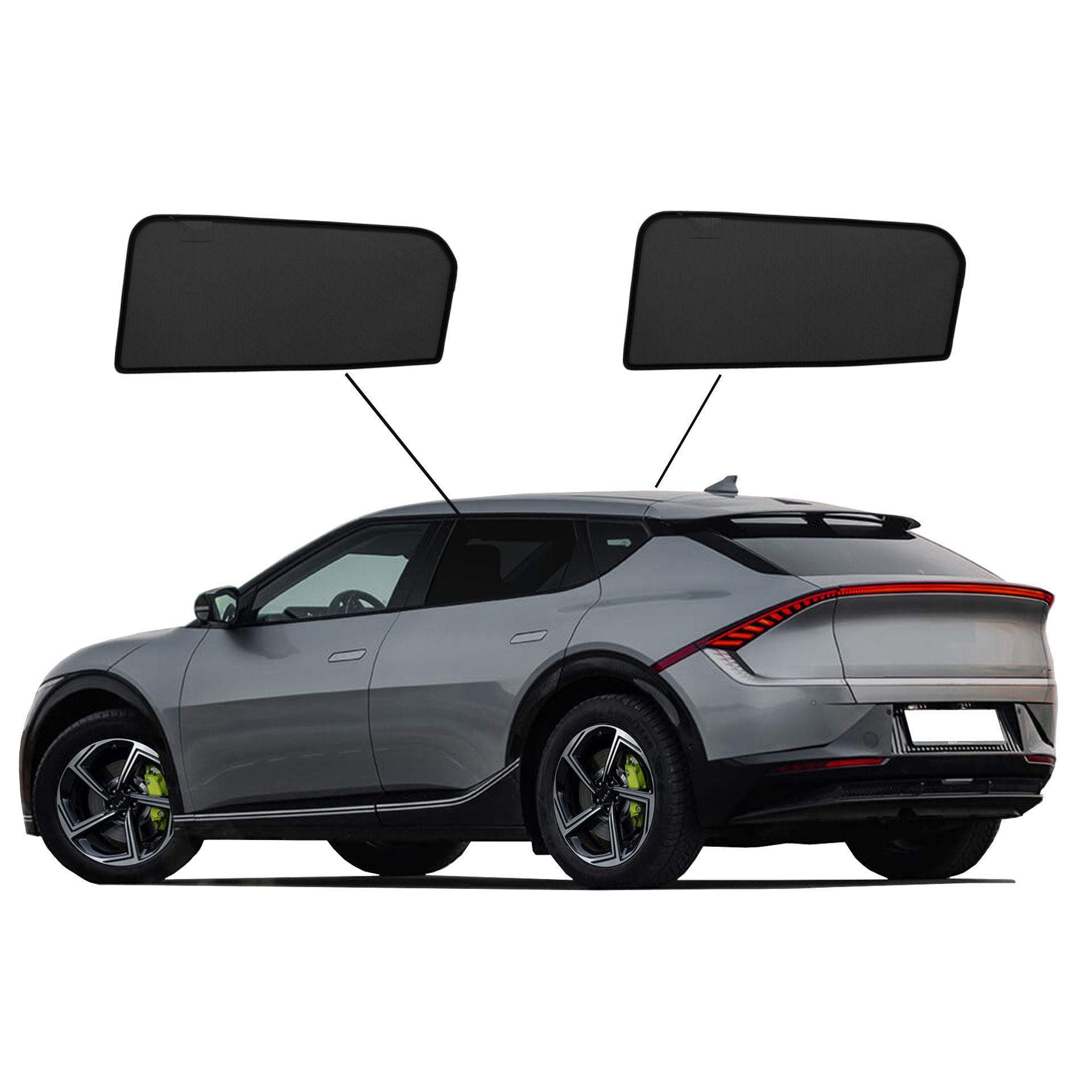 ein Kia EV6 mit einem A Set