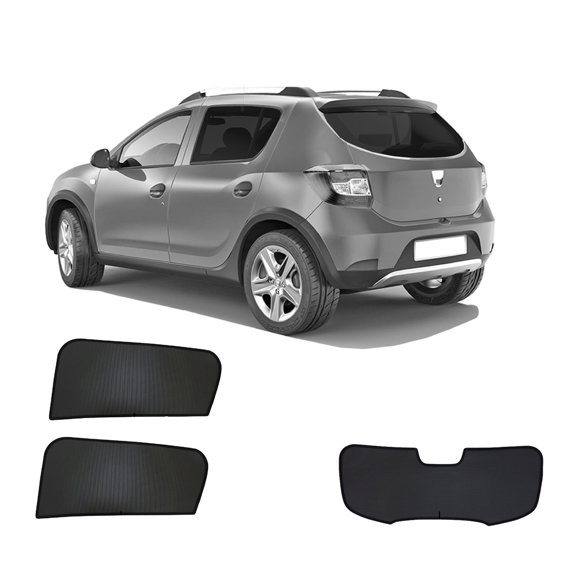 ein Dacia Sandero 2 mit einem AC Set