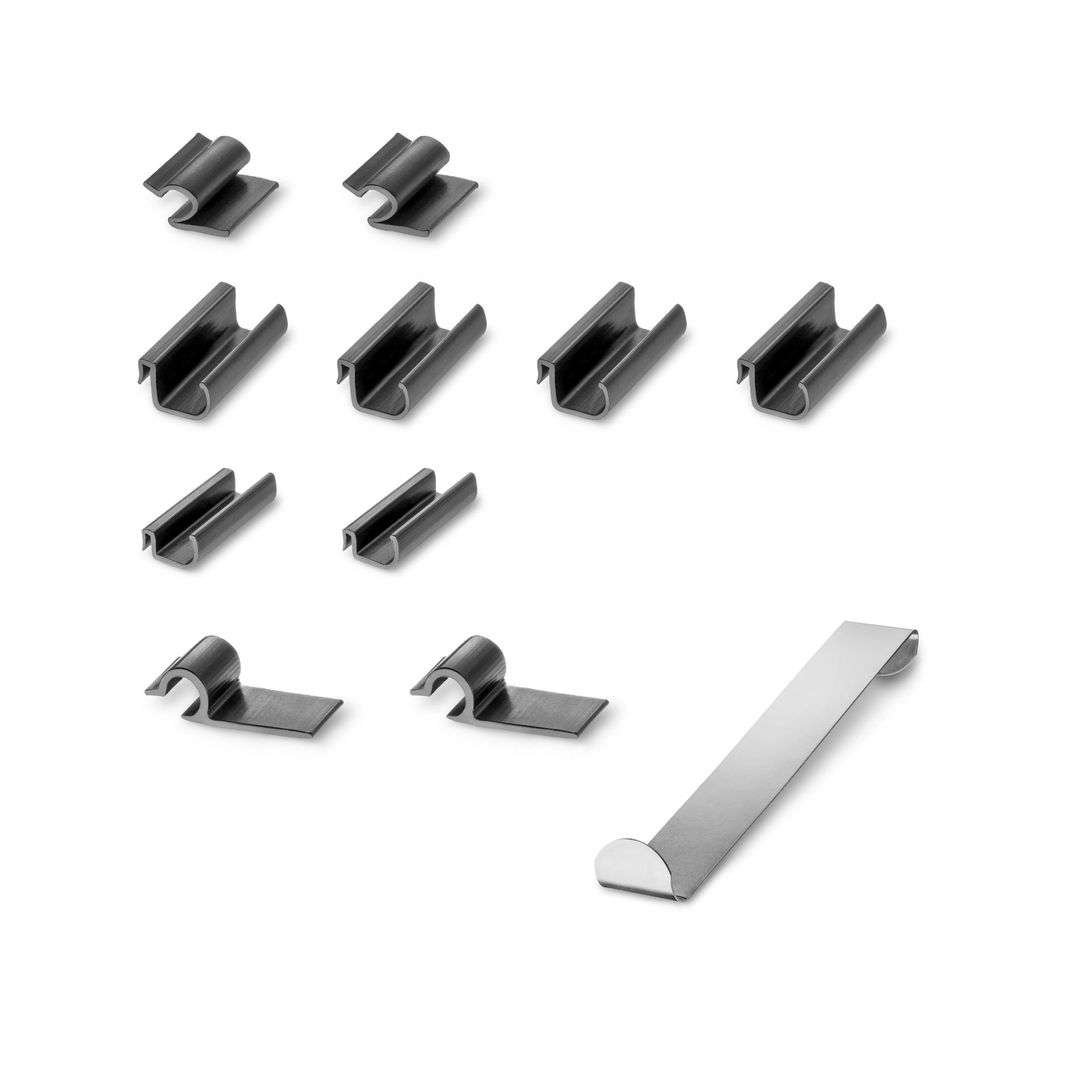 a holder set with installation aid for skoda fabia 4