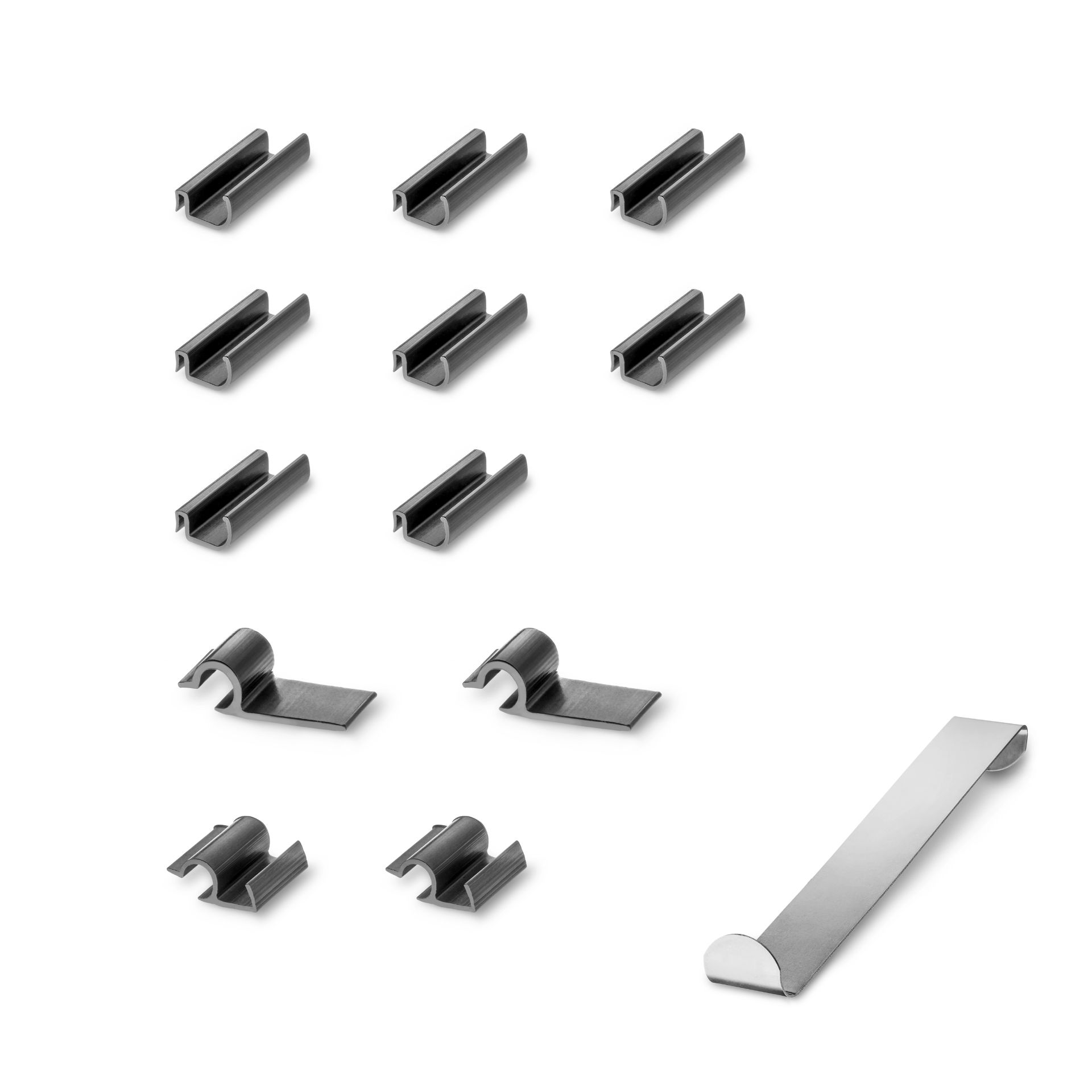 a holder set with installation aid for skoda karoq