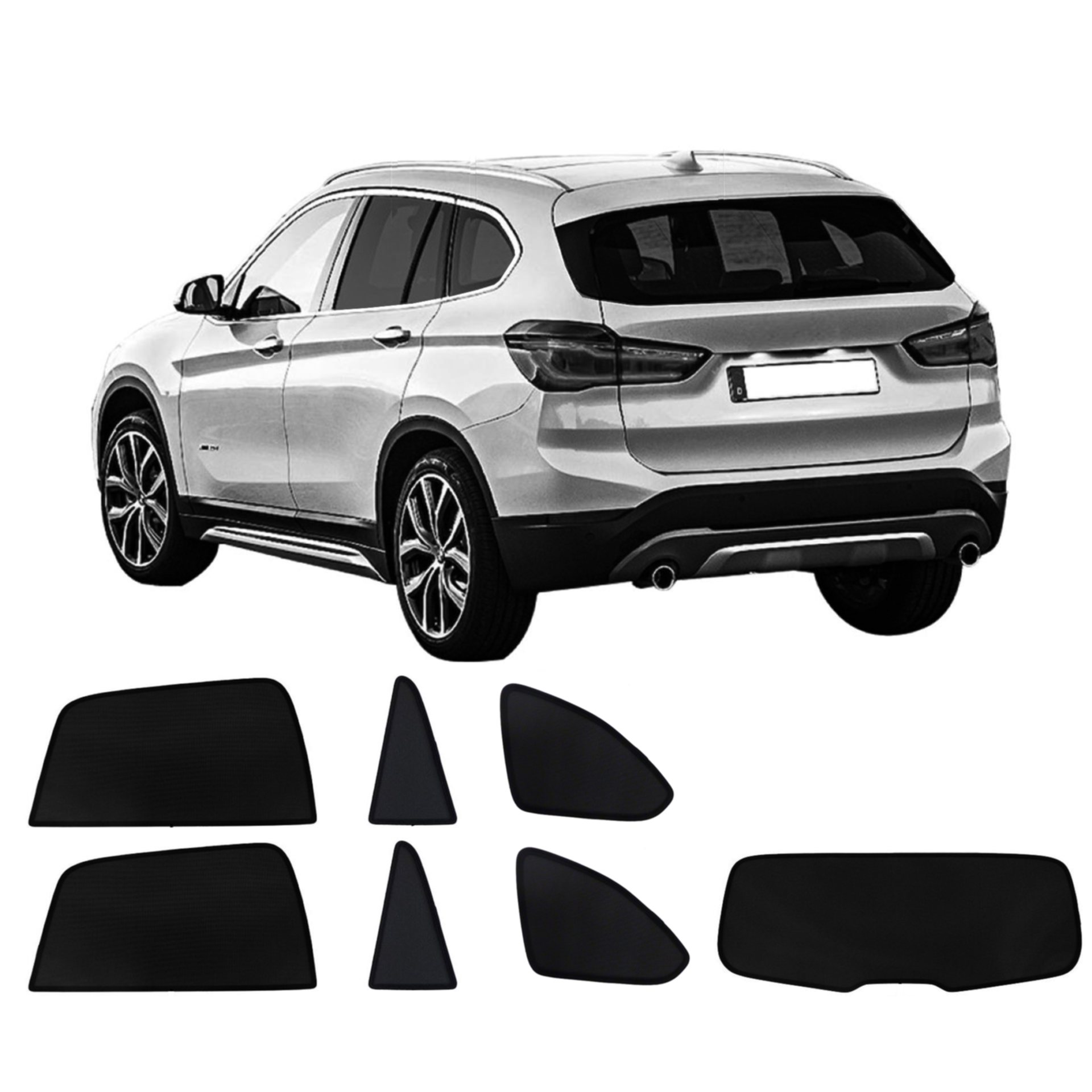 ein BMW X1 mit einem ABC Set