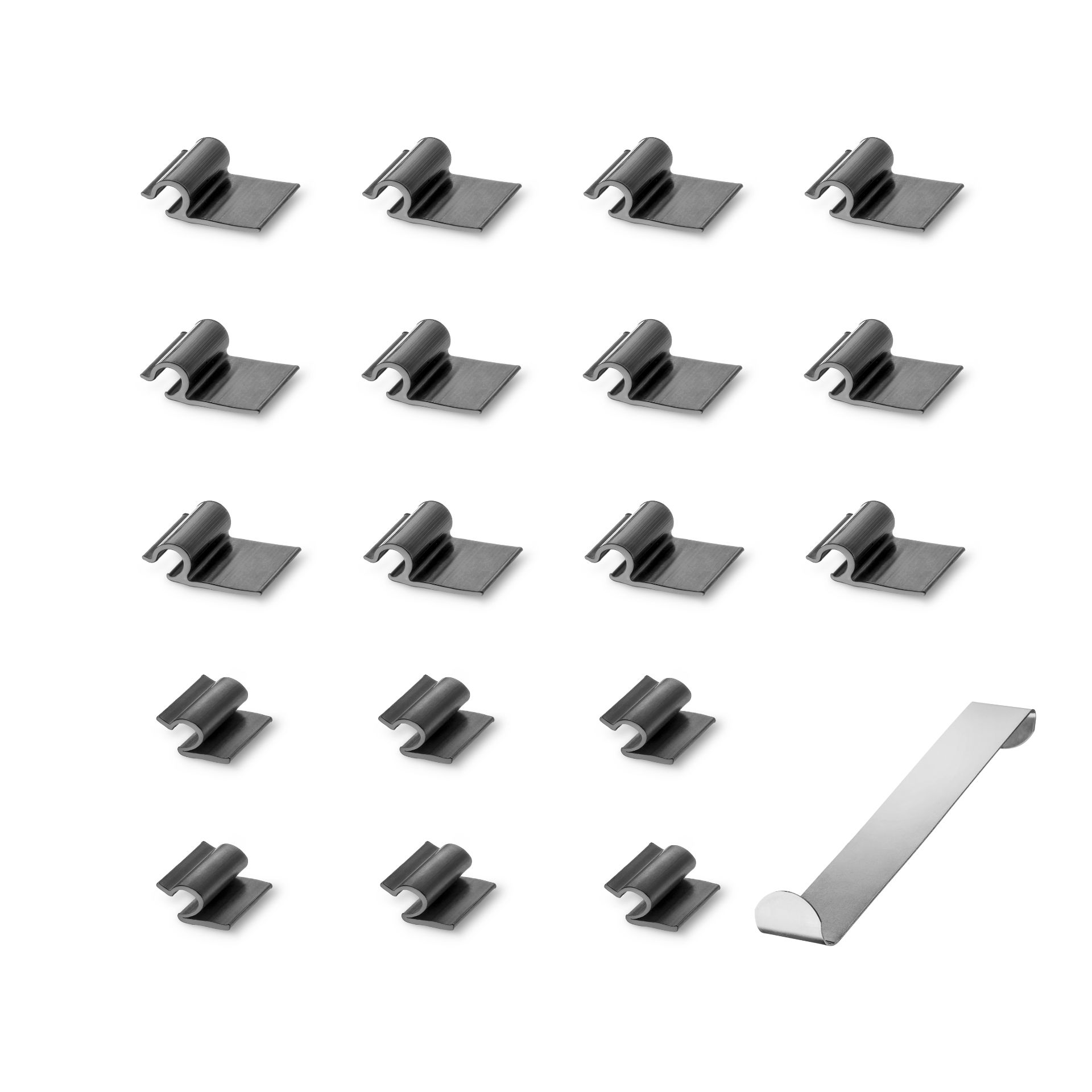 ein Halterset mit Einbauhilfe für VW Caddy 4 mit Heckklappe