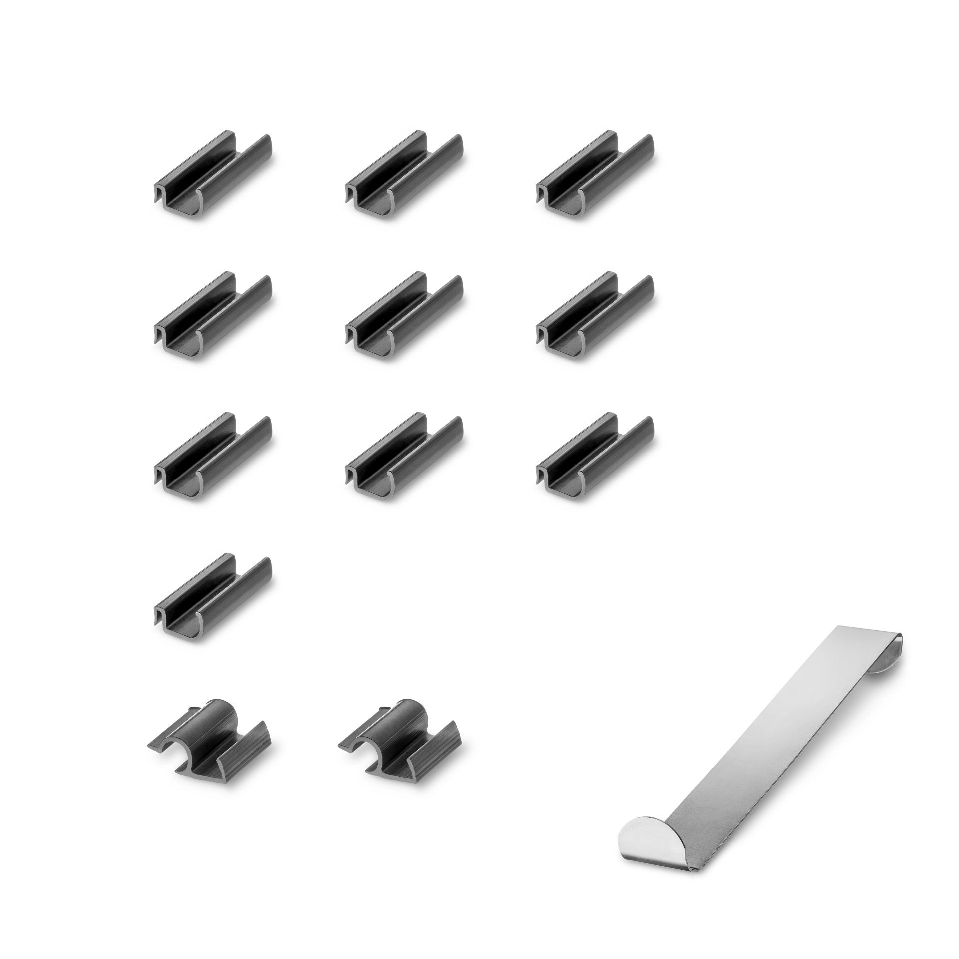 ein Halterset mit Einbauhilfe für VW Golf 7